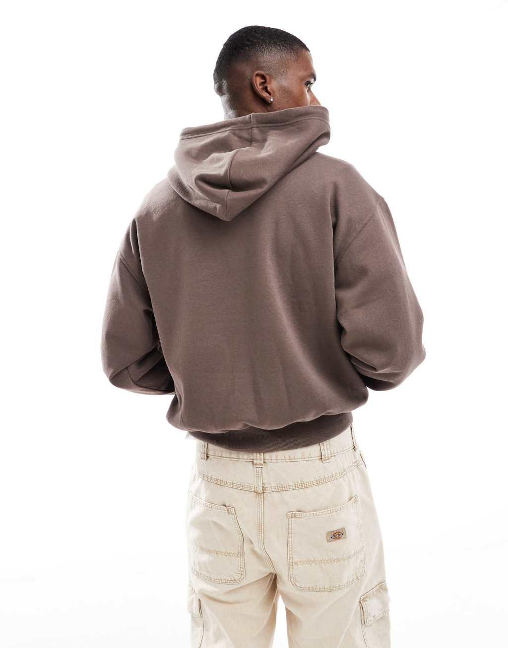 The North Face Evolution Vintage Hoodie in brown Product Image