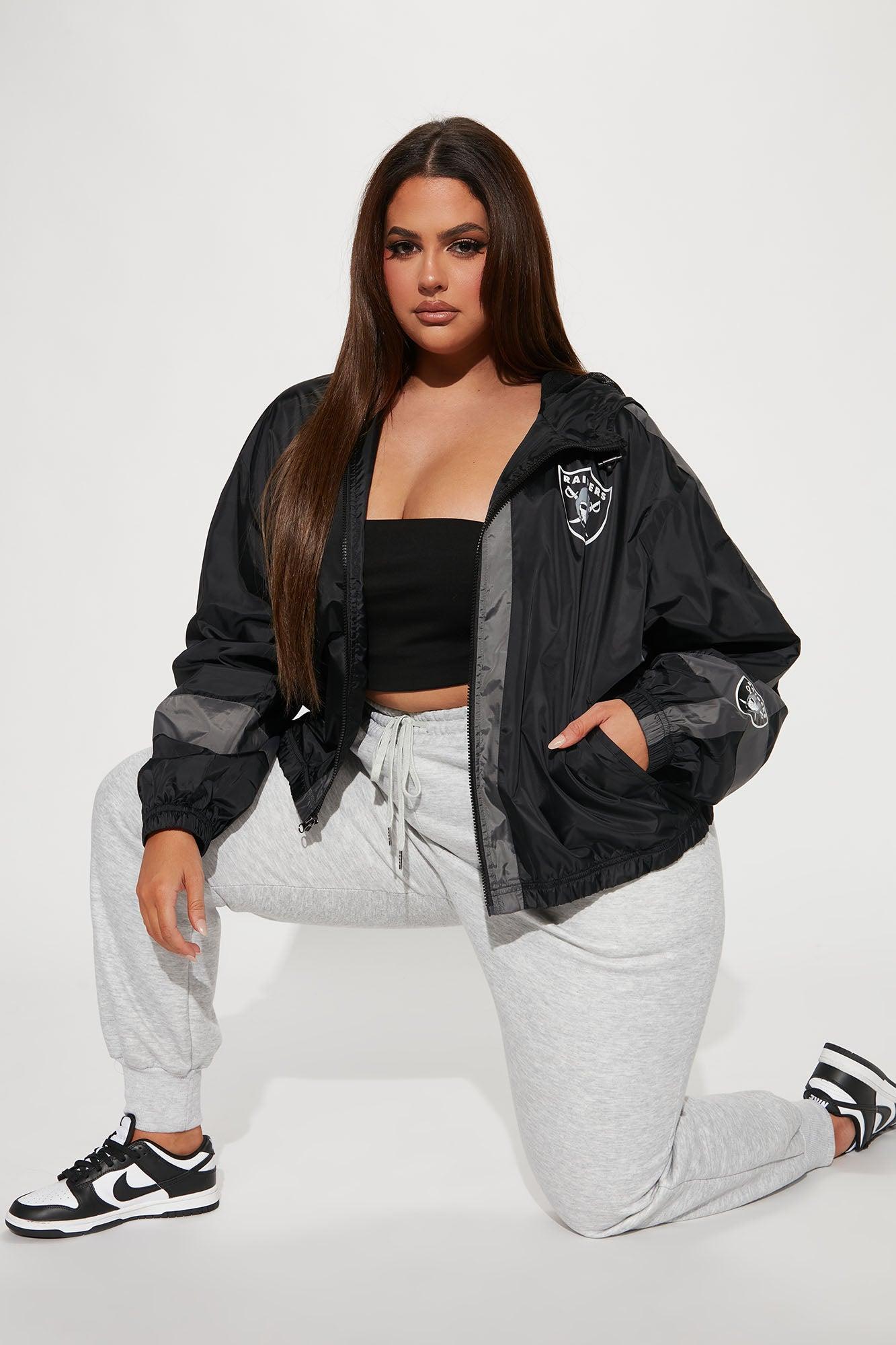 NFL Raiders Game Time Jacket - Black Product Image