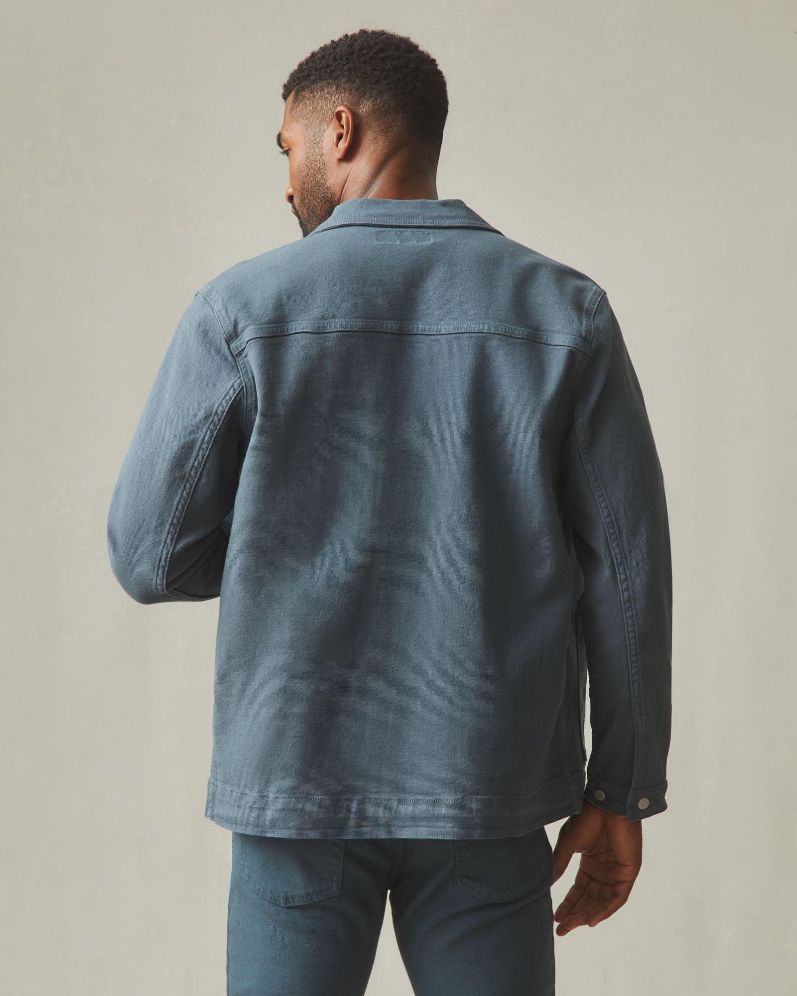 Unisex Roughneck Chore Jacket - Vintage Indigo Product Image