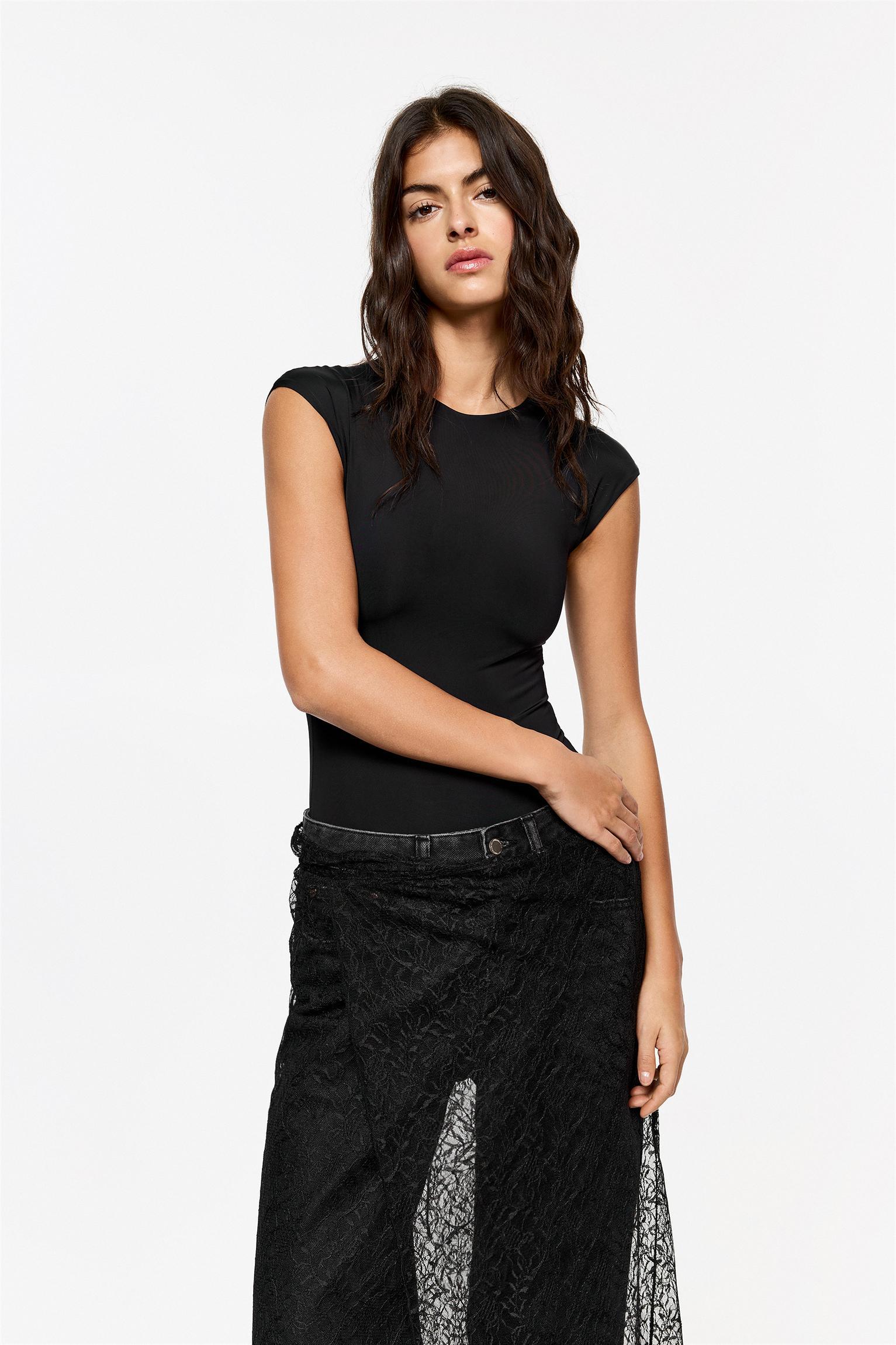 Short sleeve polyamide bodysuit Product Image