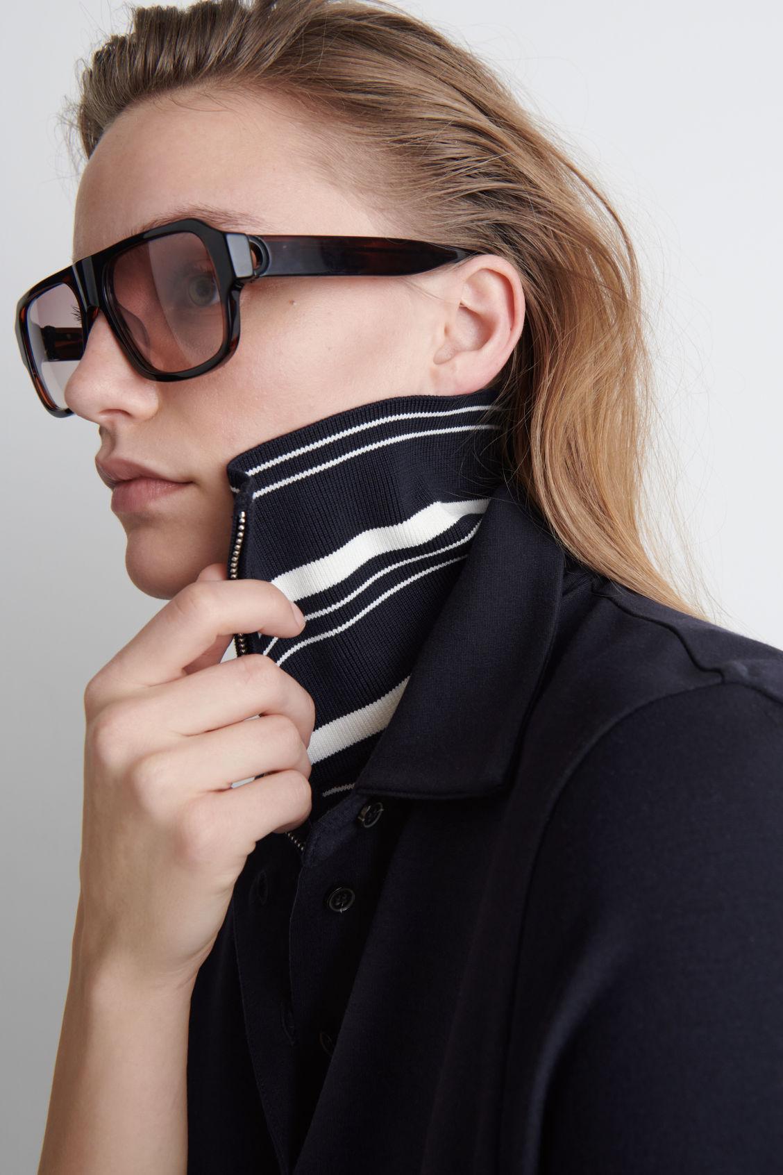 JERSEY POLO MINI DRESS Product Image