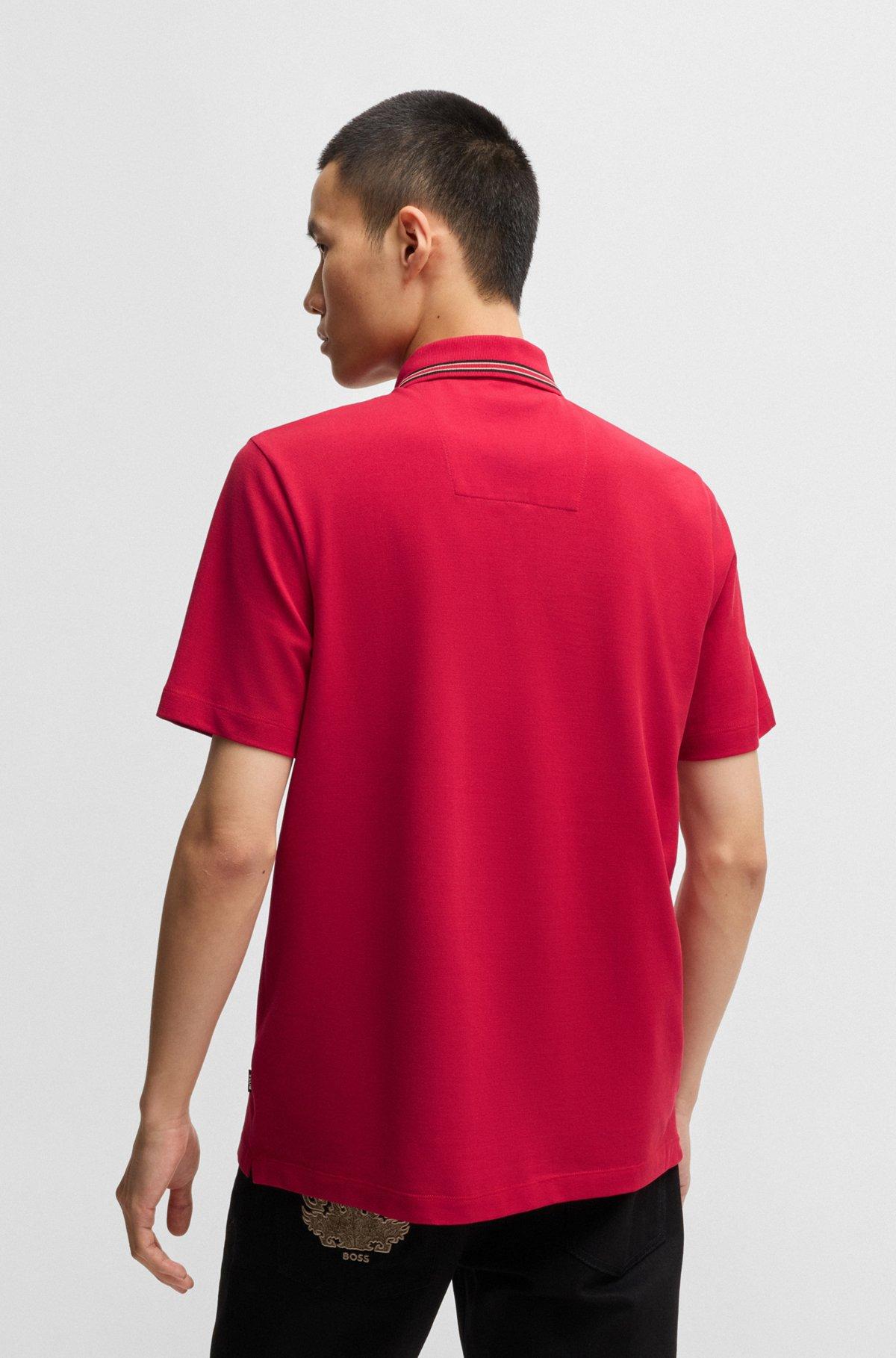 BOSS x Creation of the Gods mercerised-cotton polo shirt Product Image