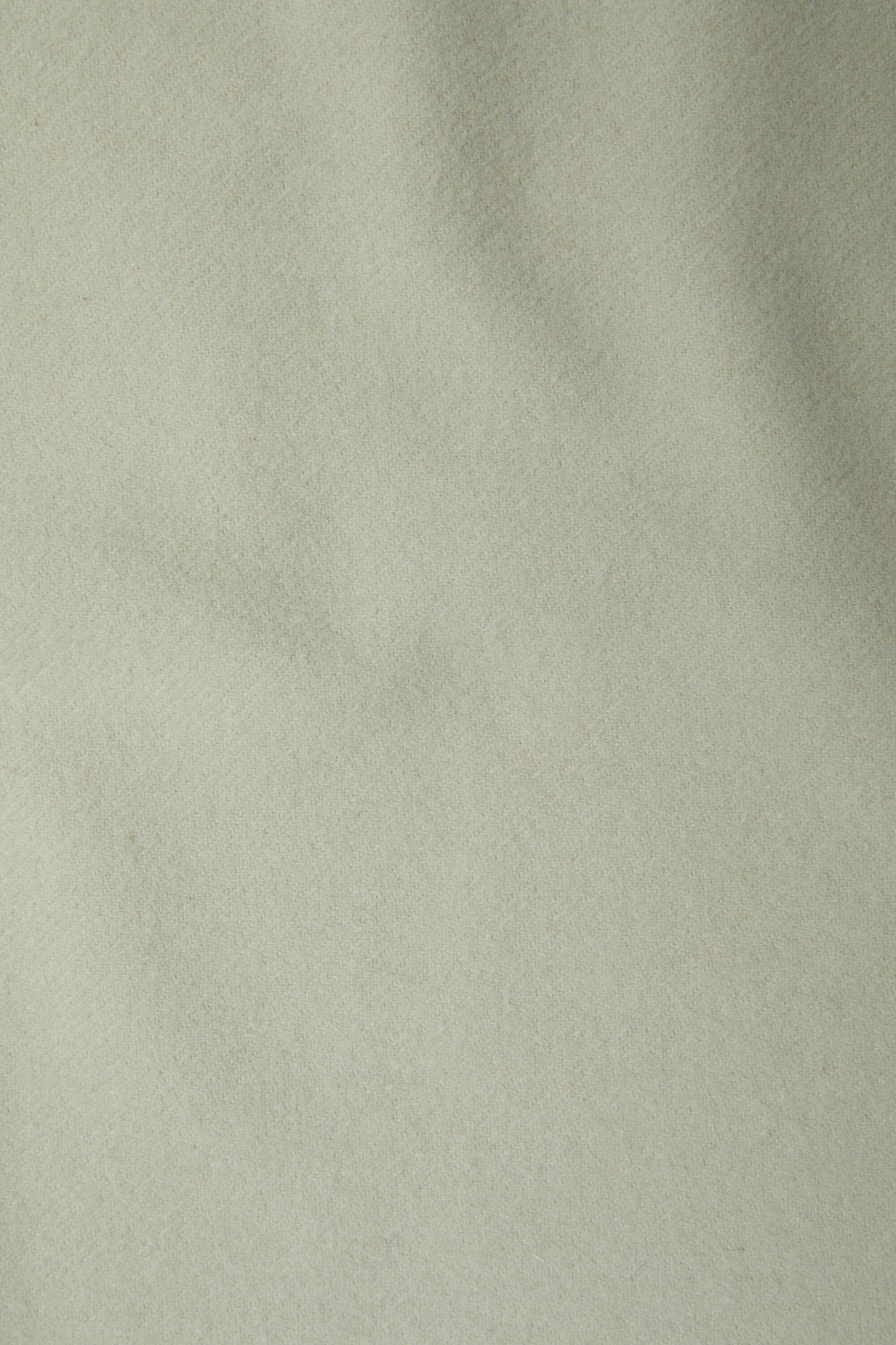 Fringe wool scarf - skinny Product Image