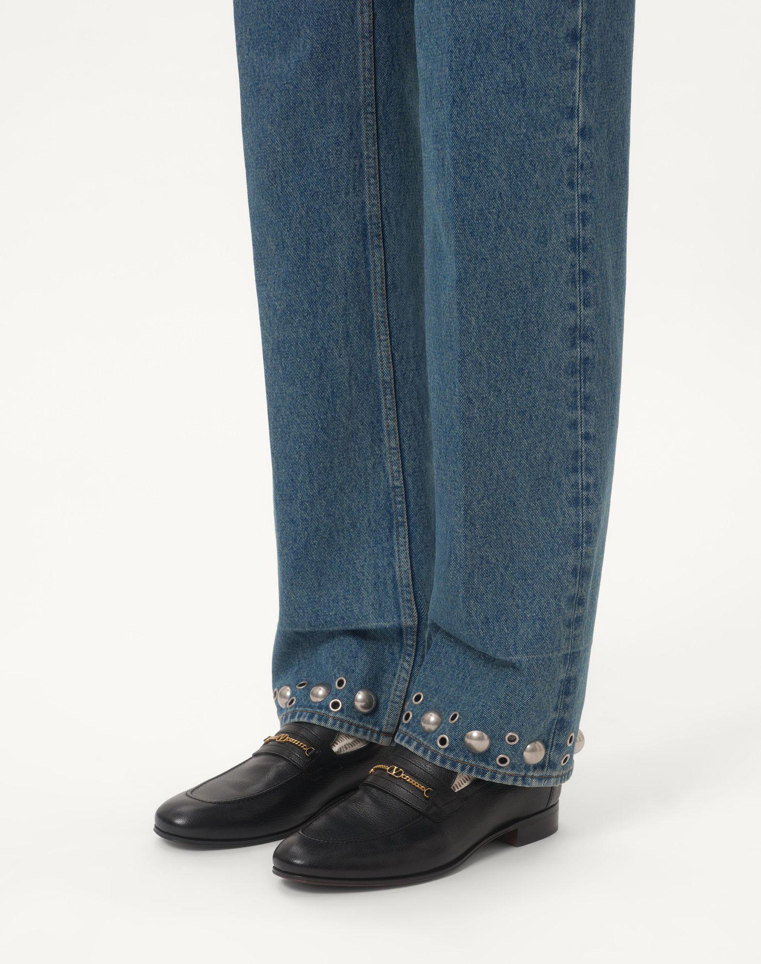 Vlogo Signature Kidskin Moccasin Product Image