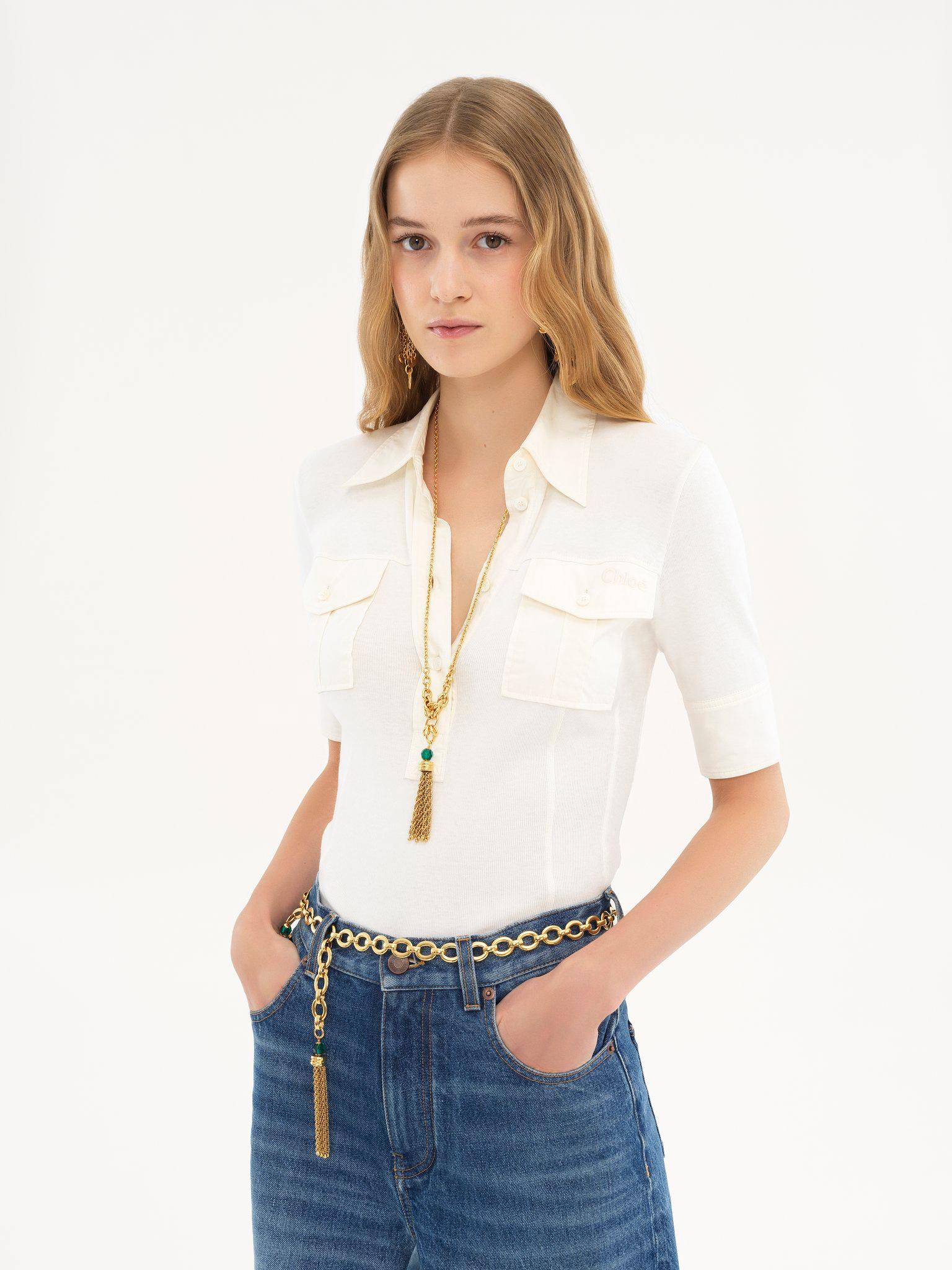 The Chloé Pompoms necklace Product Image