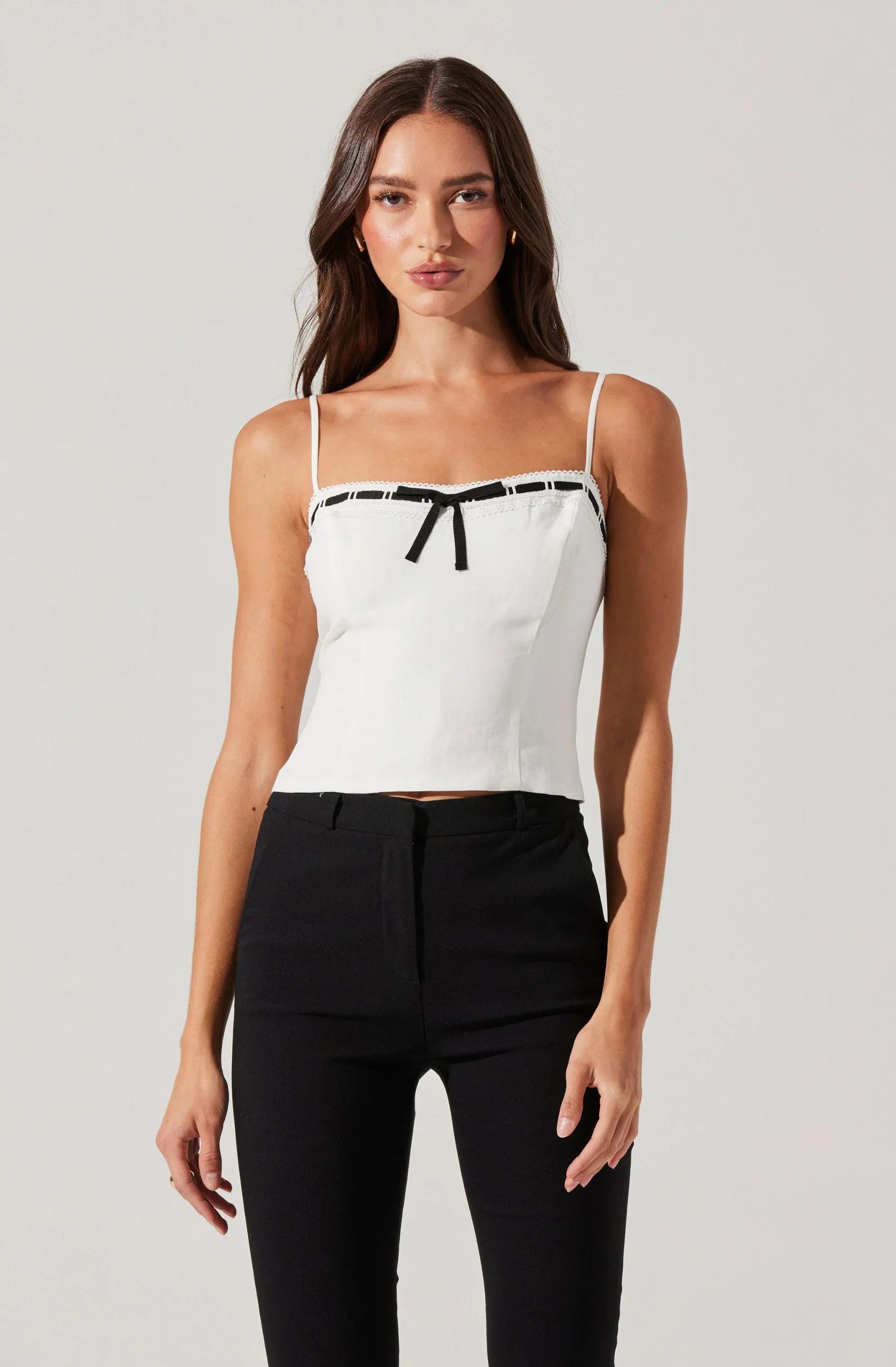 ASTR The Label | Paiton Top | White Product Image