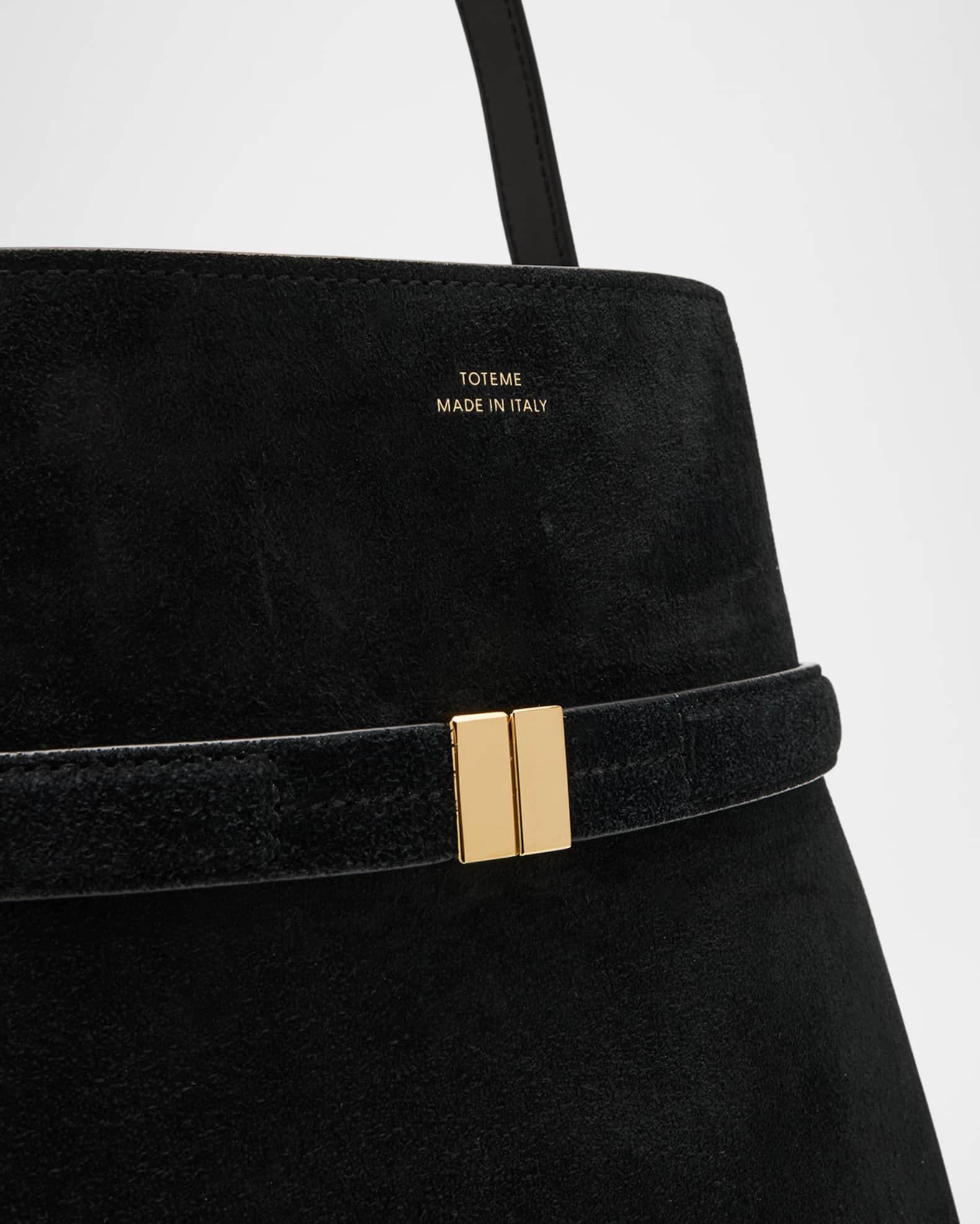 Belted Suede Bucket Bag Product Image