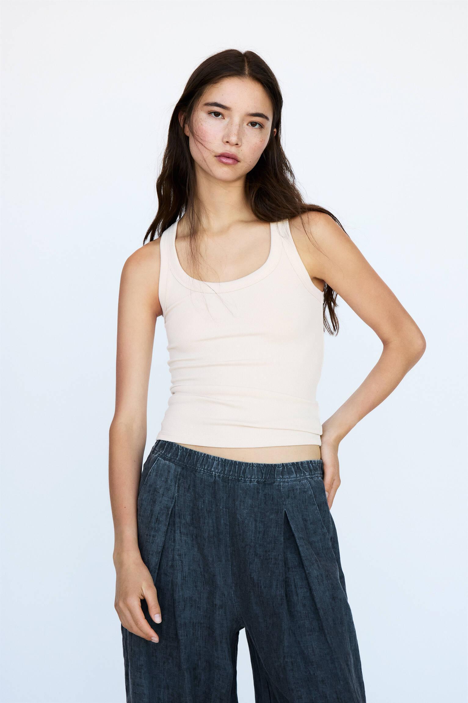 Ribbed tank top Product Image