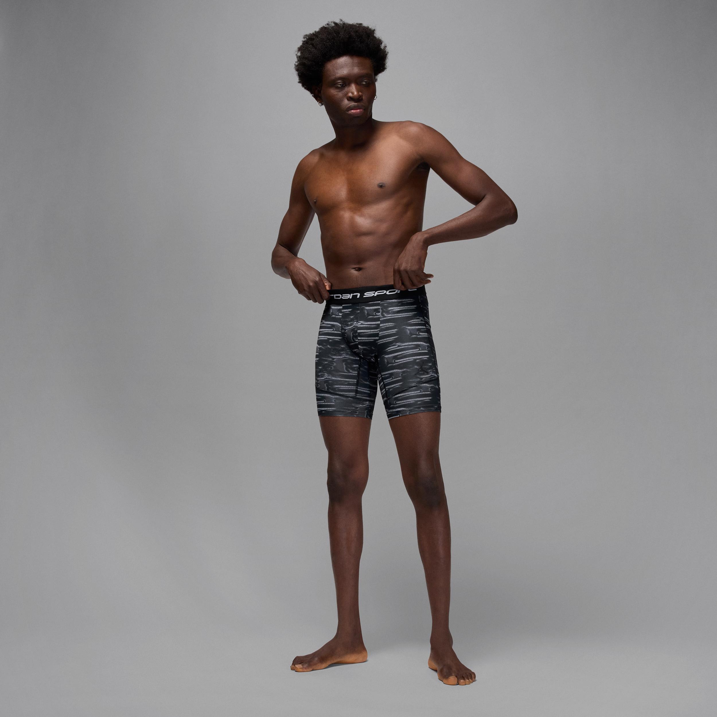 Mens Jordan Sport Dri-FIT Printed Base Layer Shorts | HQ8669-010 Product Image