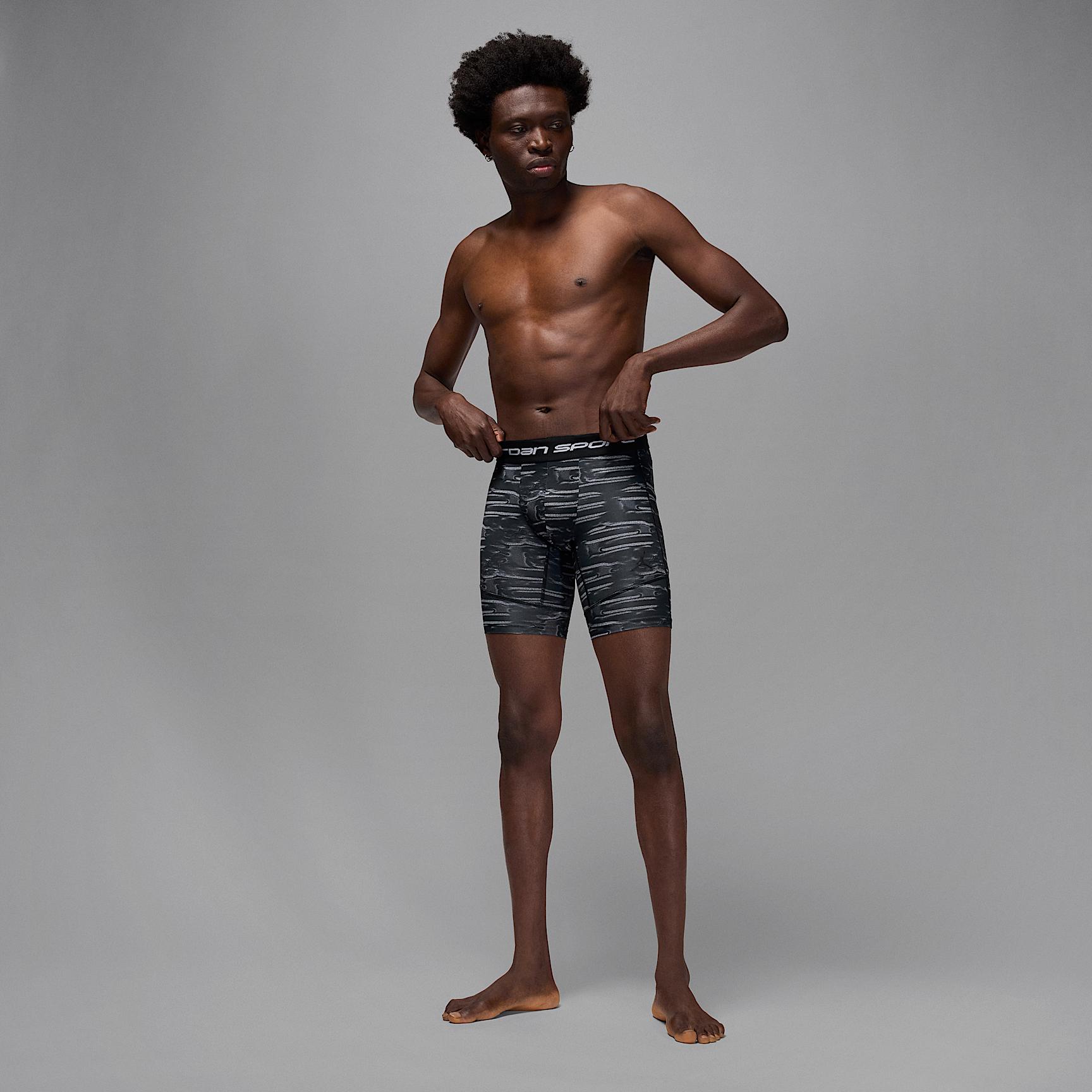 Mens Jordan Sport Dri-FIT Printed Base Layer Shorts | HQ8669-010 Product Image