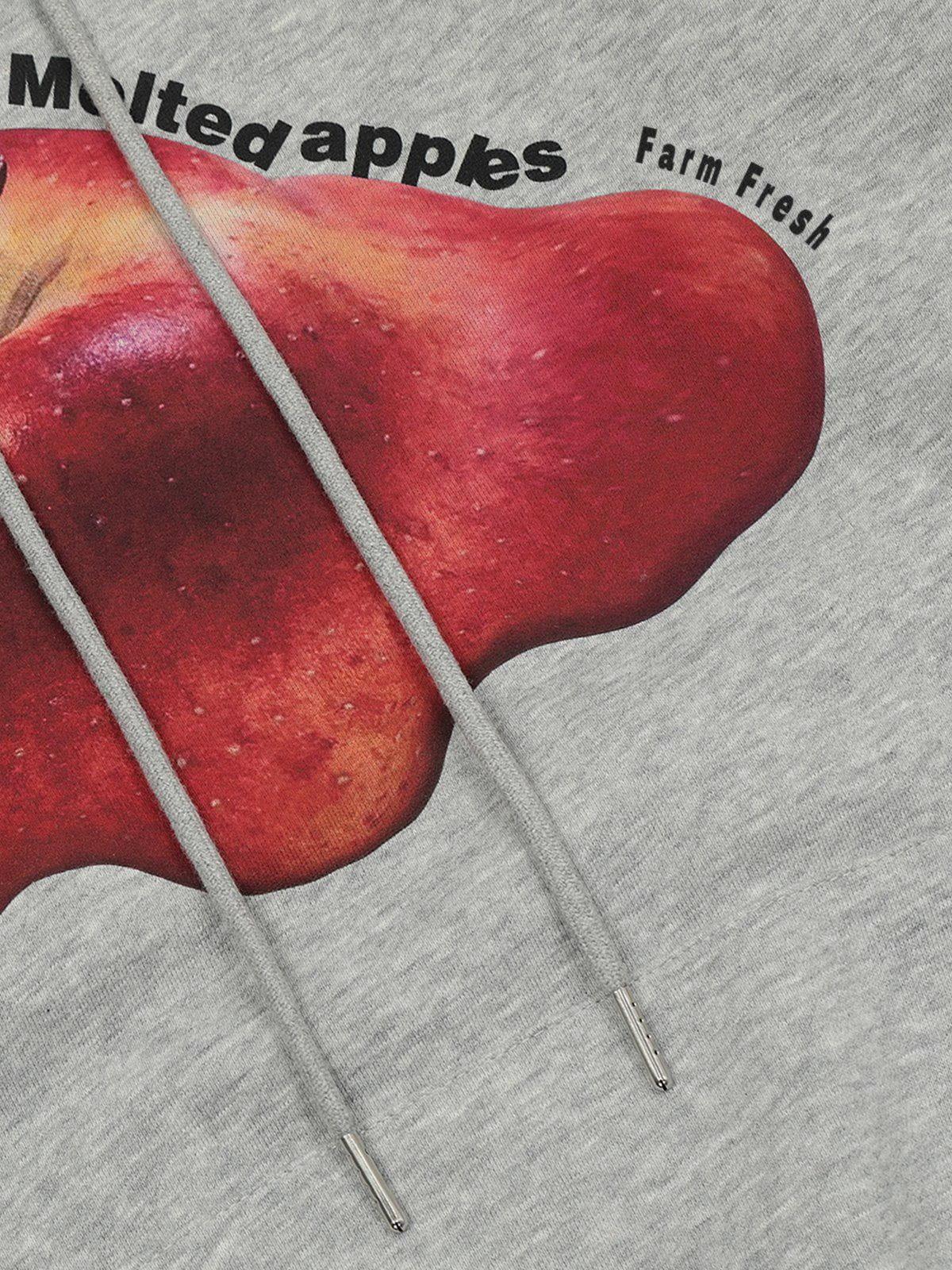 Aelfric Eden Oversized Apple Graphic Hoodie Product Image