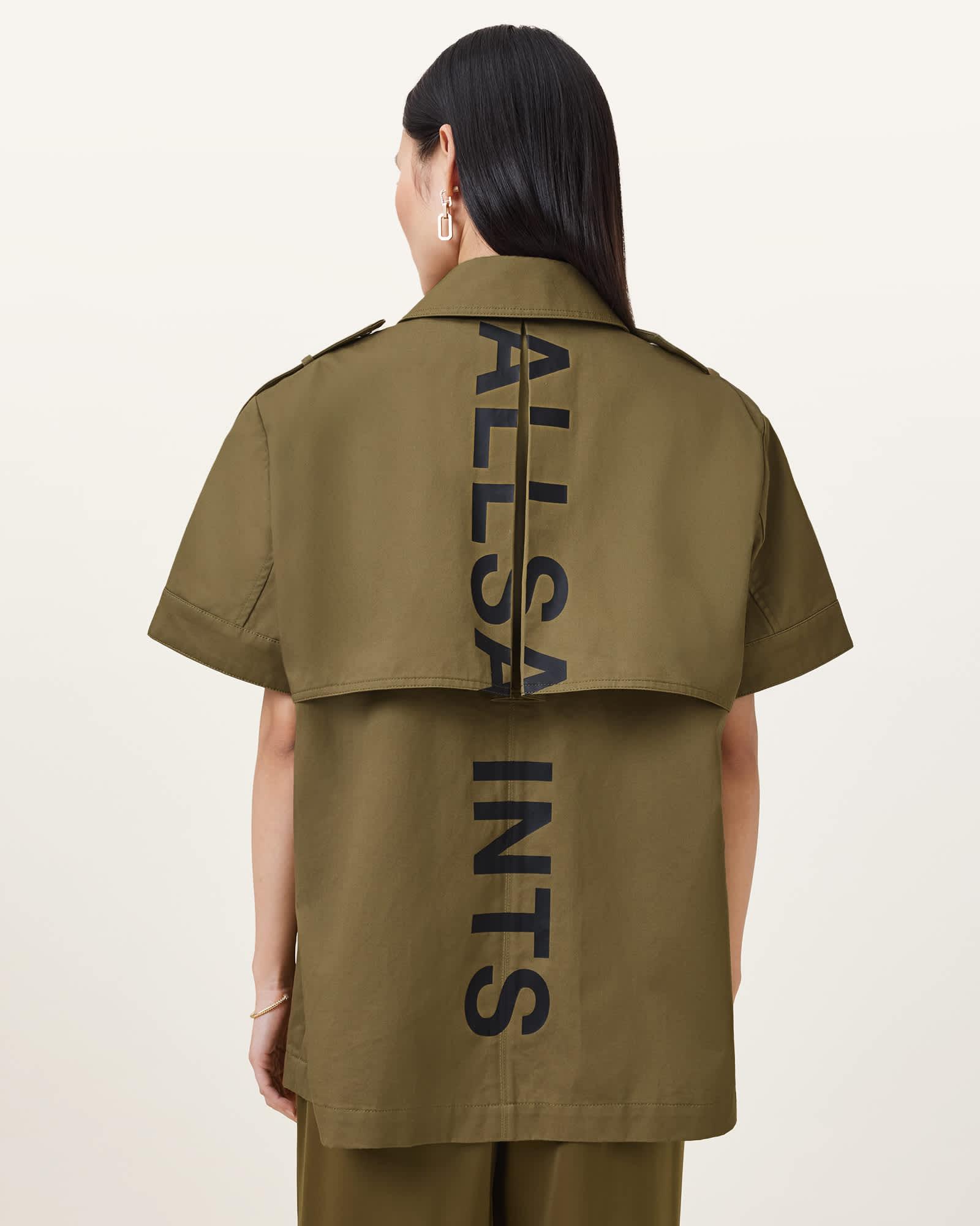 Flow Short Sleeve Trench Jacket Product Image