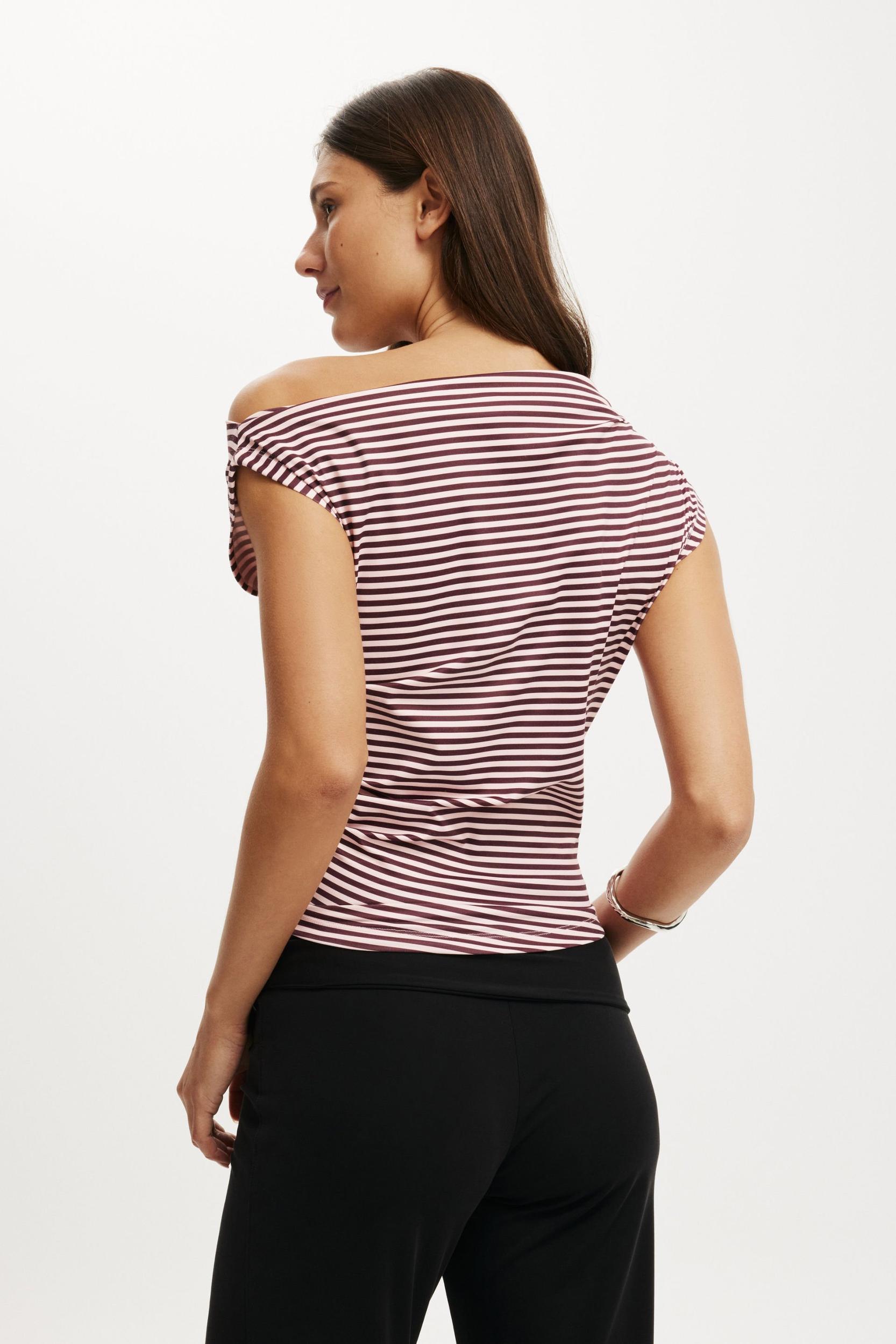 Georgie Off Shoulder Short Sleeve Product Image