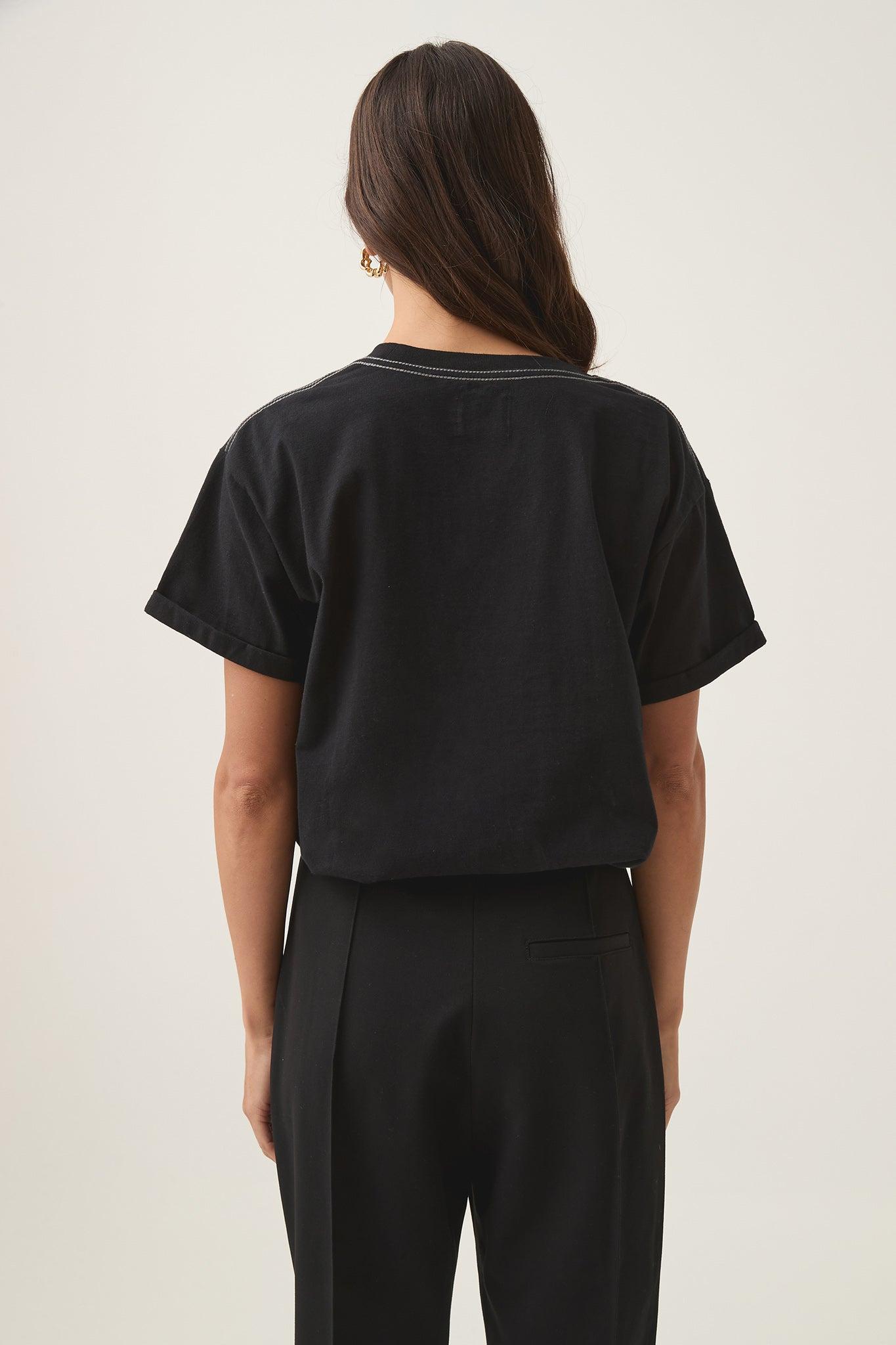 Glint Embellished Logo Tee Product Image