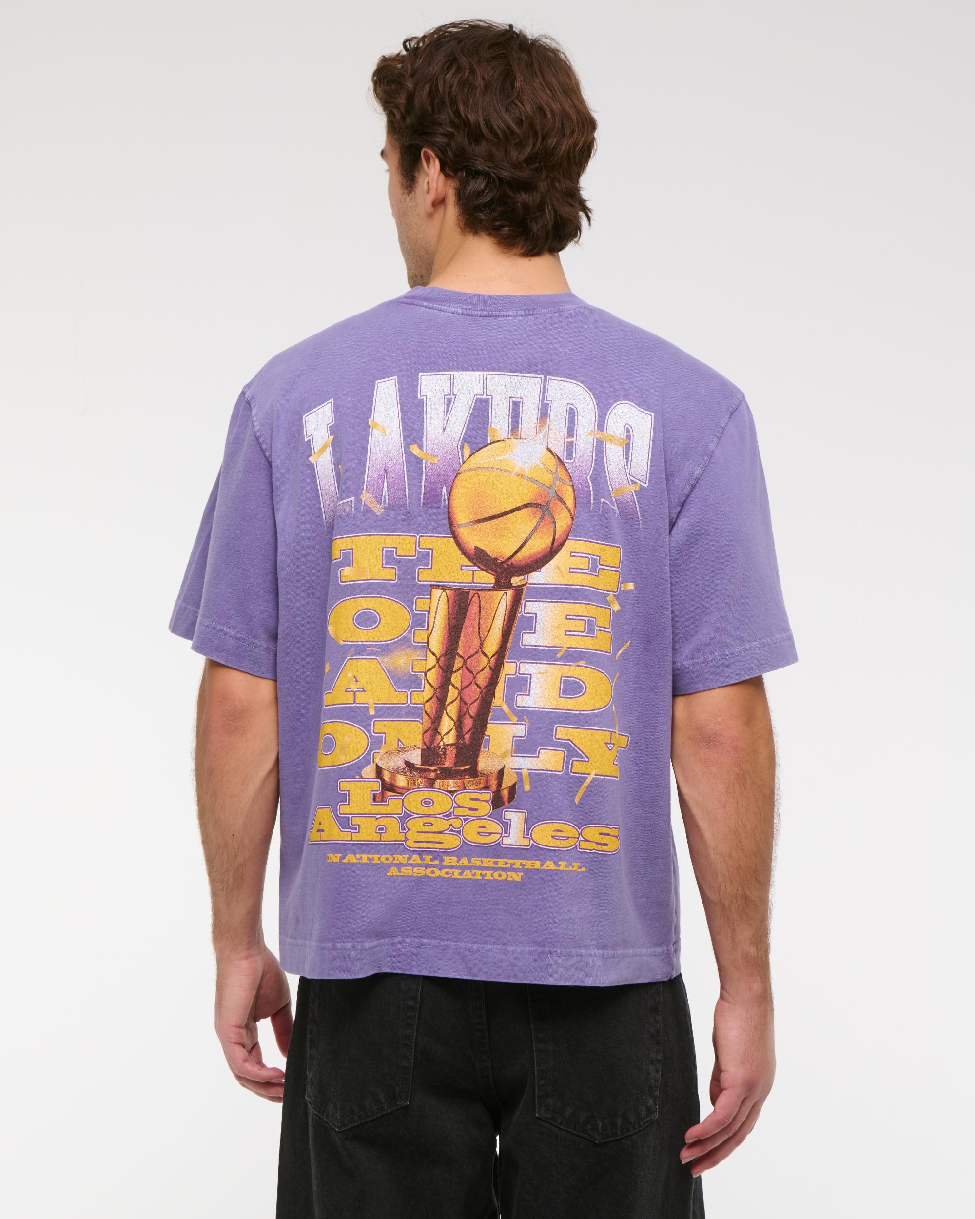 Cropped Minnesota Timberwolves Graphic Tee Product Image