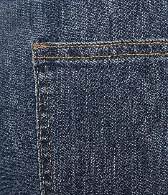 Charlie B. Stretch Denim Mid Rise Wide-Leg Jeans Product Image