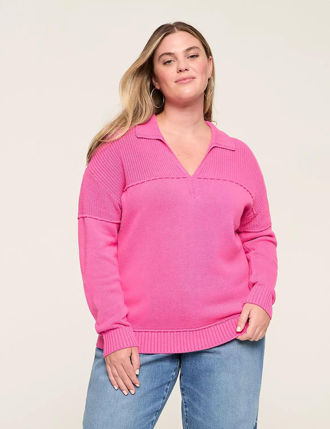 Collared Sweater Pullover Product Image