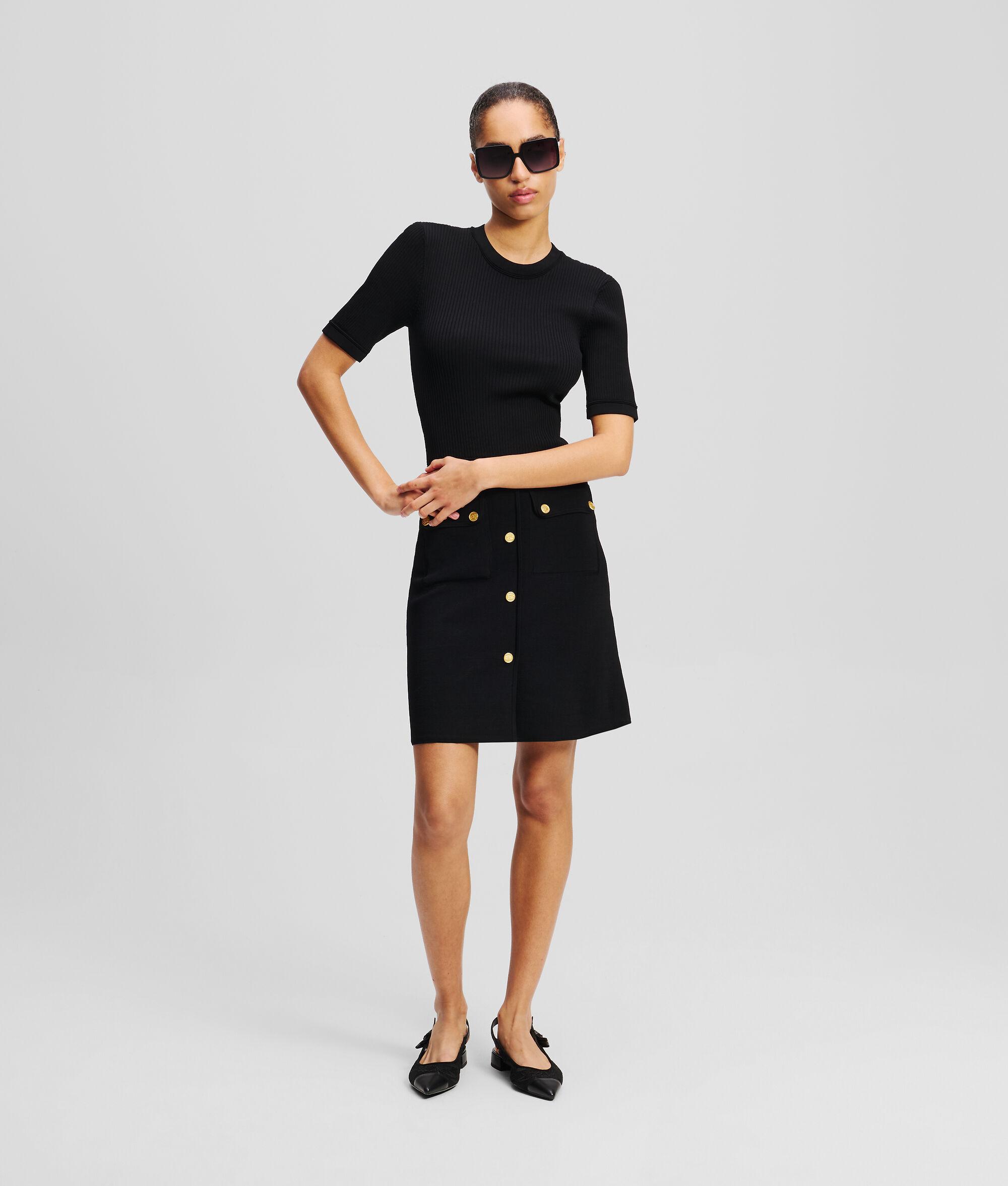 BUTTON-DETAIL DRESS Product Image