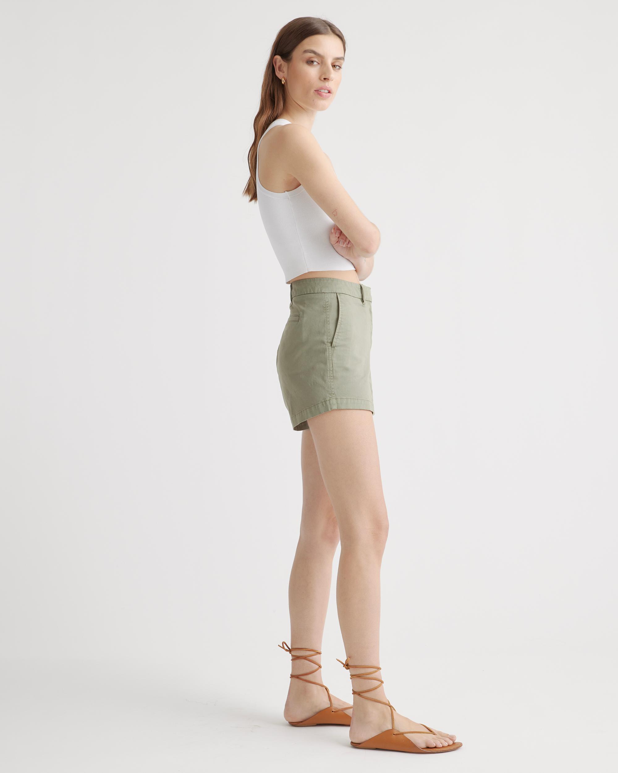 Quince | Women's Organic Stretch Cotton Chino Shorts Organic Cotton Product Image