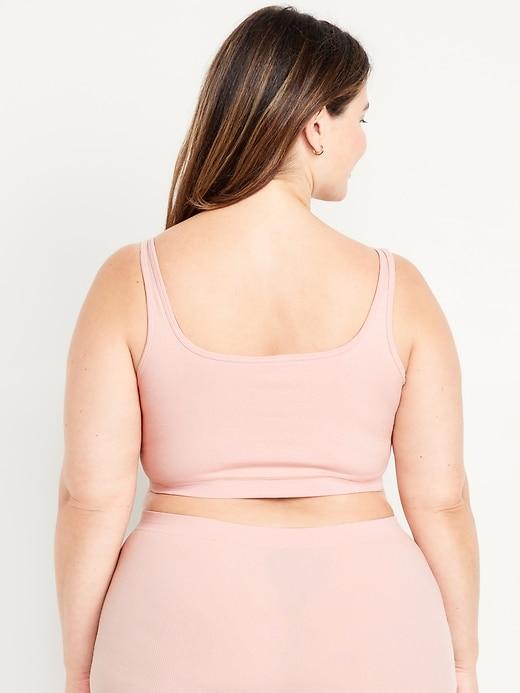 Seamless Ribbed Bralette Product Image