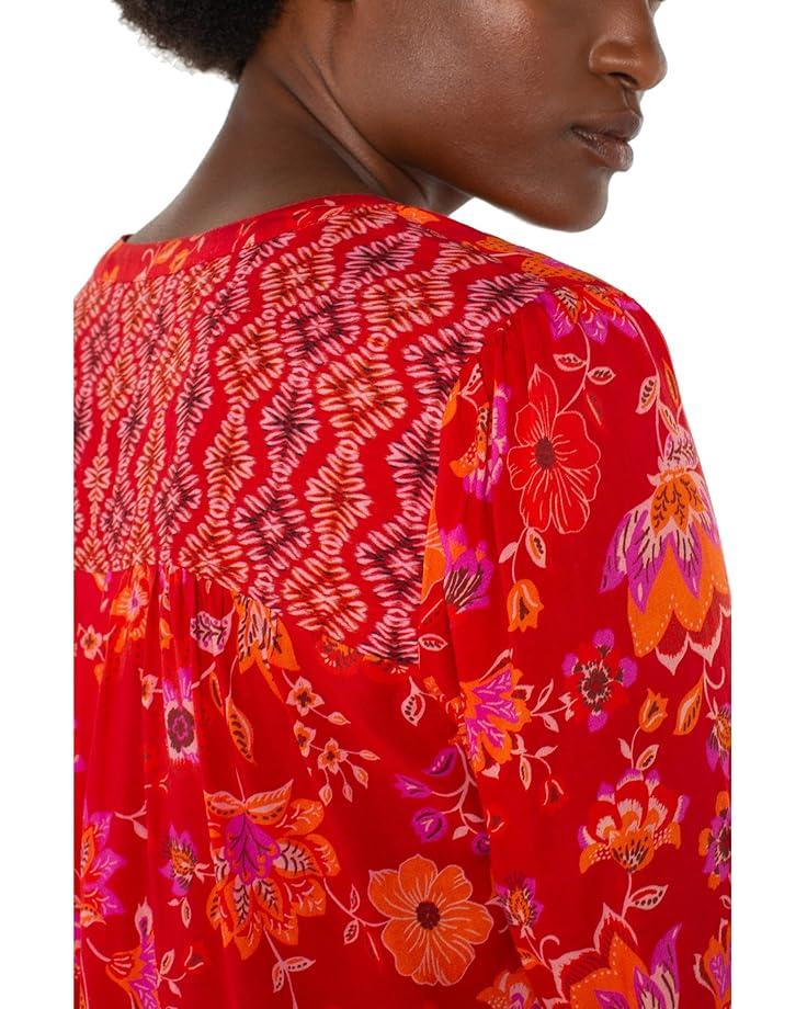 Tara Top - Printed Cotton Viscose Voile Product Image