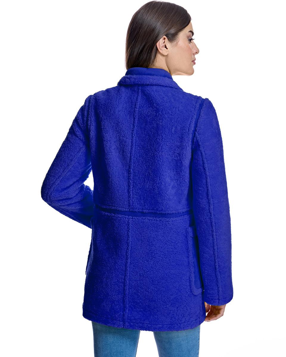 Merino Shearling Pea Jacket-Maximilian Product Image