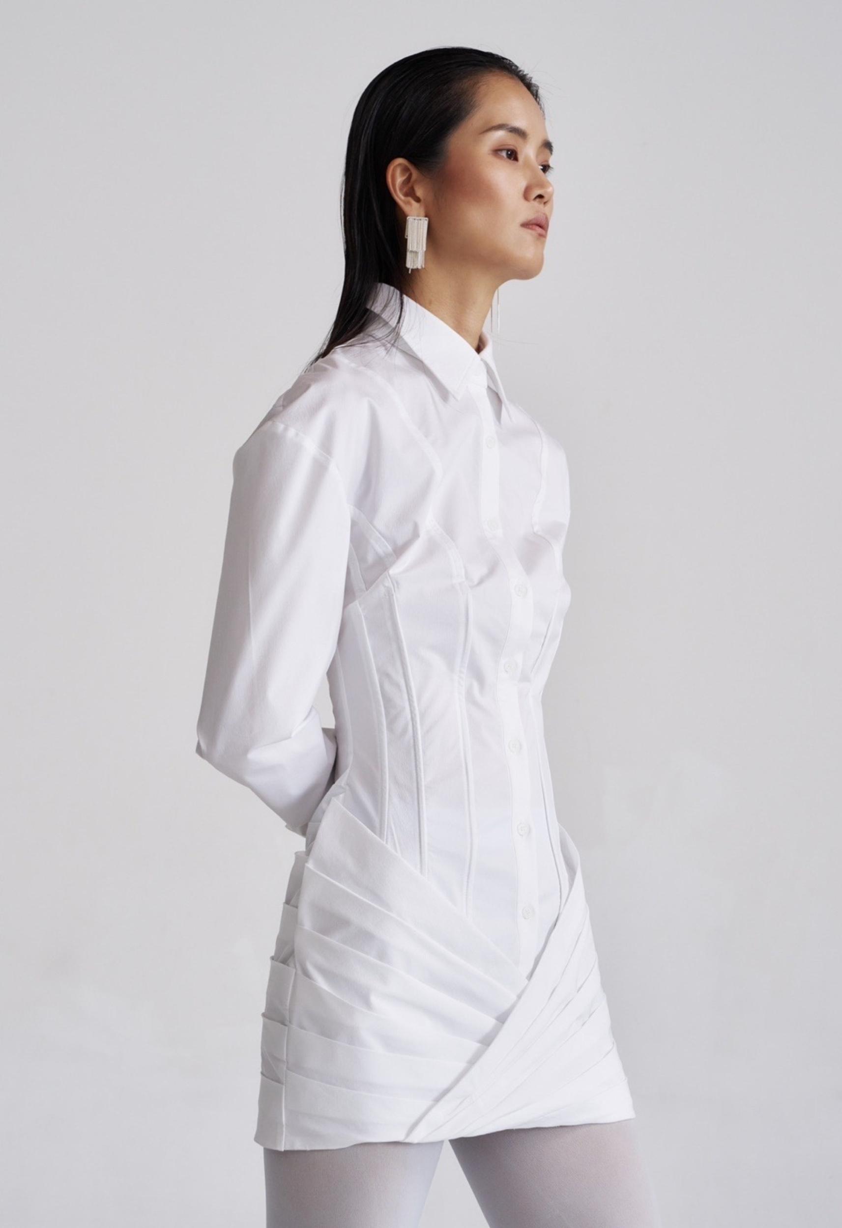 Campbell Button Up Dress Product Image