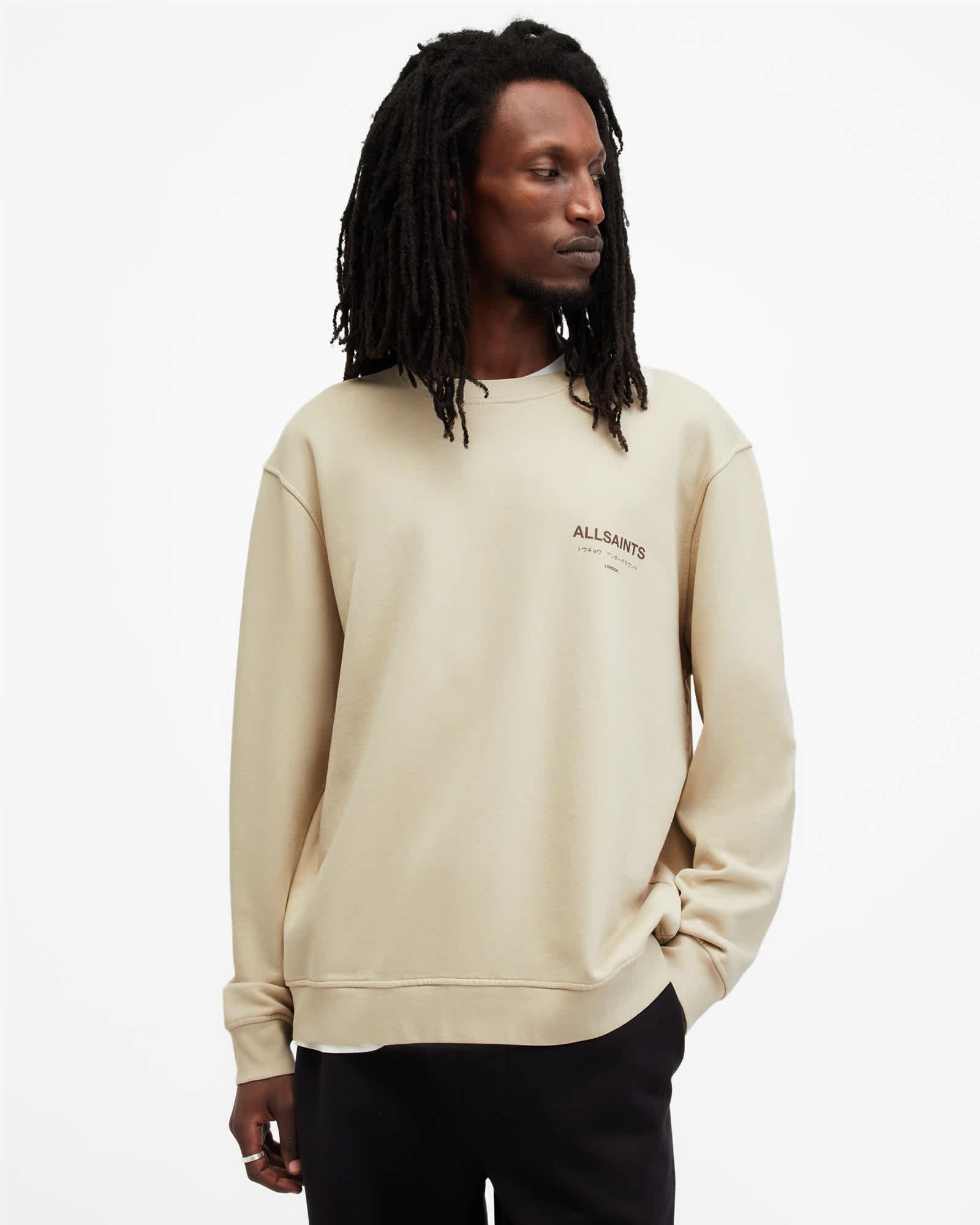 Underground Relaxed Fit Crew Neck Sweatshirt Product Image