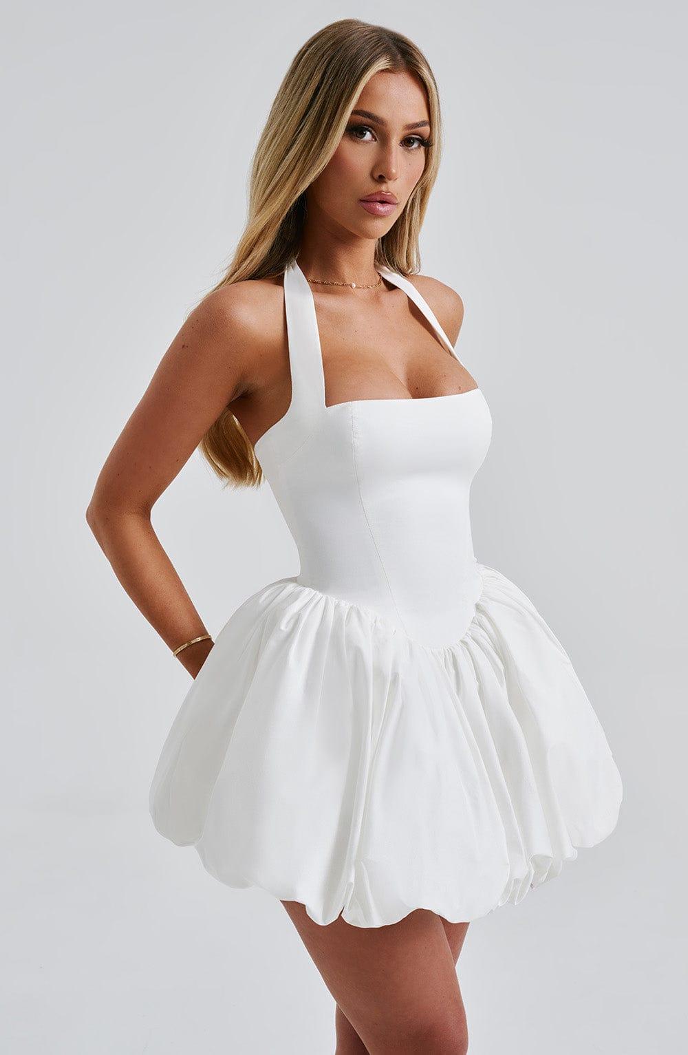 Maricia Mini Dress - Ivory Product Image