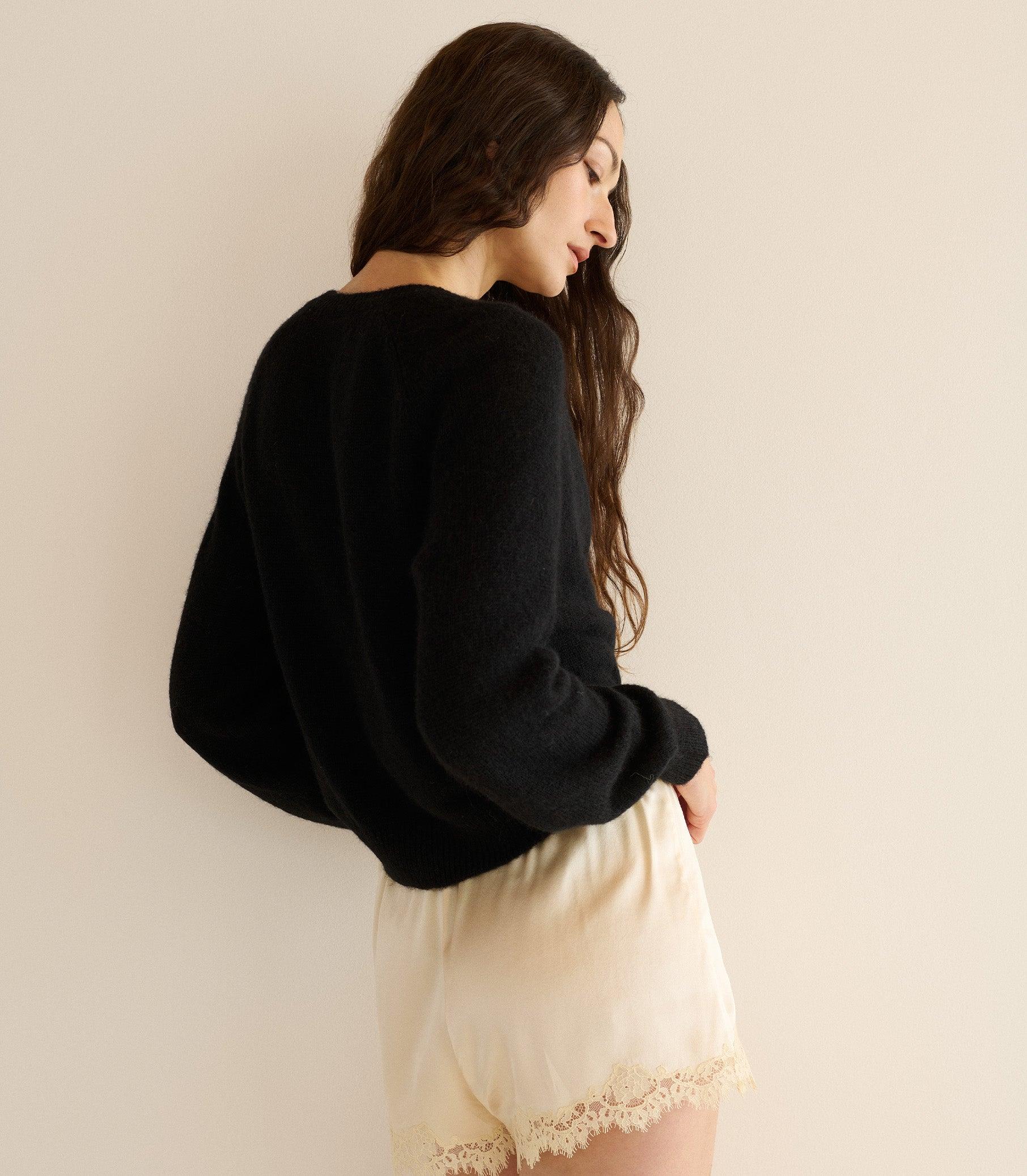 PETRA CARDIGAN -- BLACK Product Image