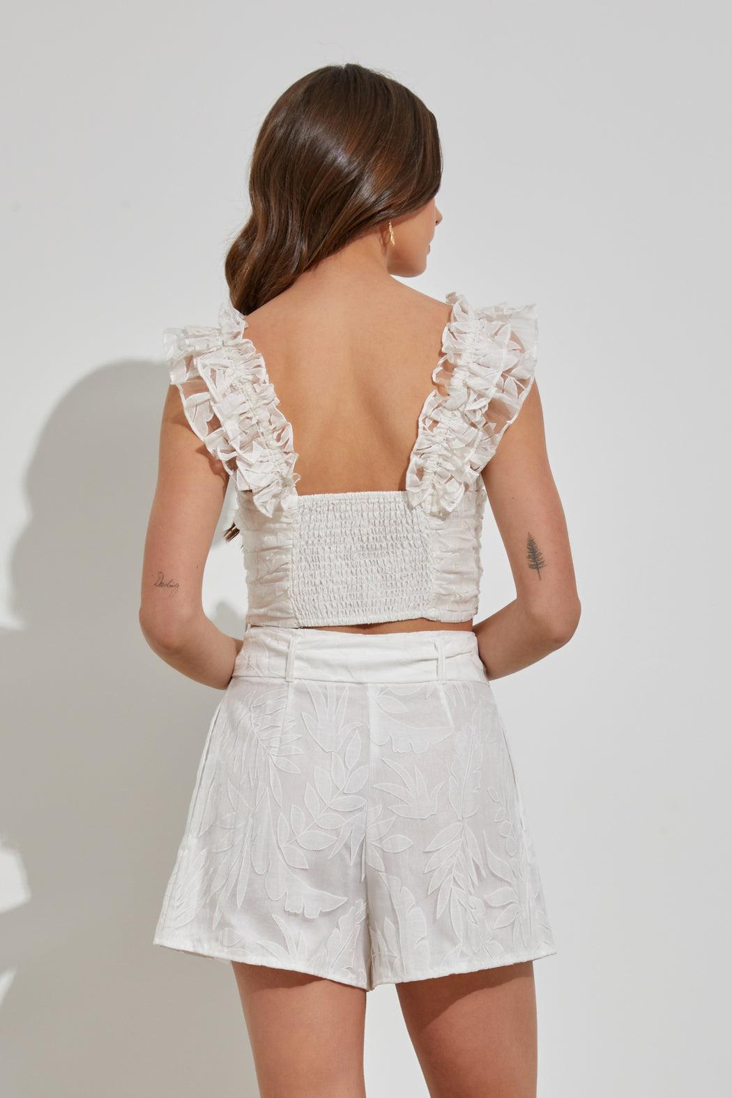 Lace Up Top Product Image