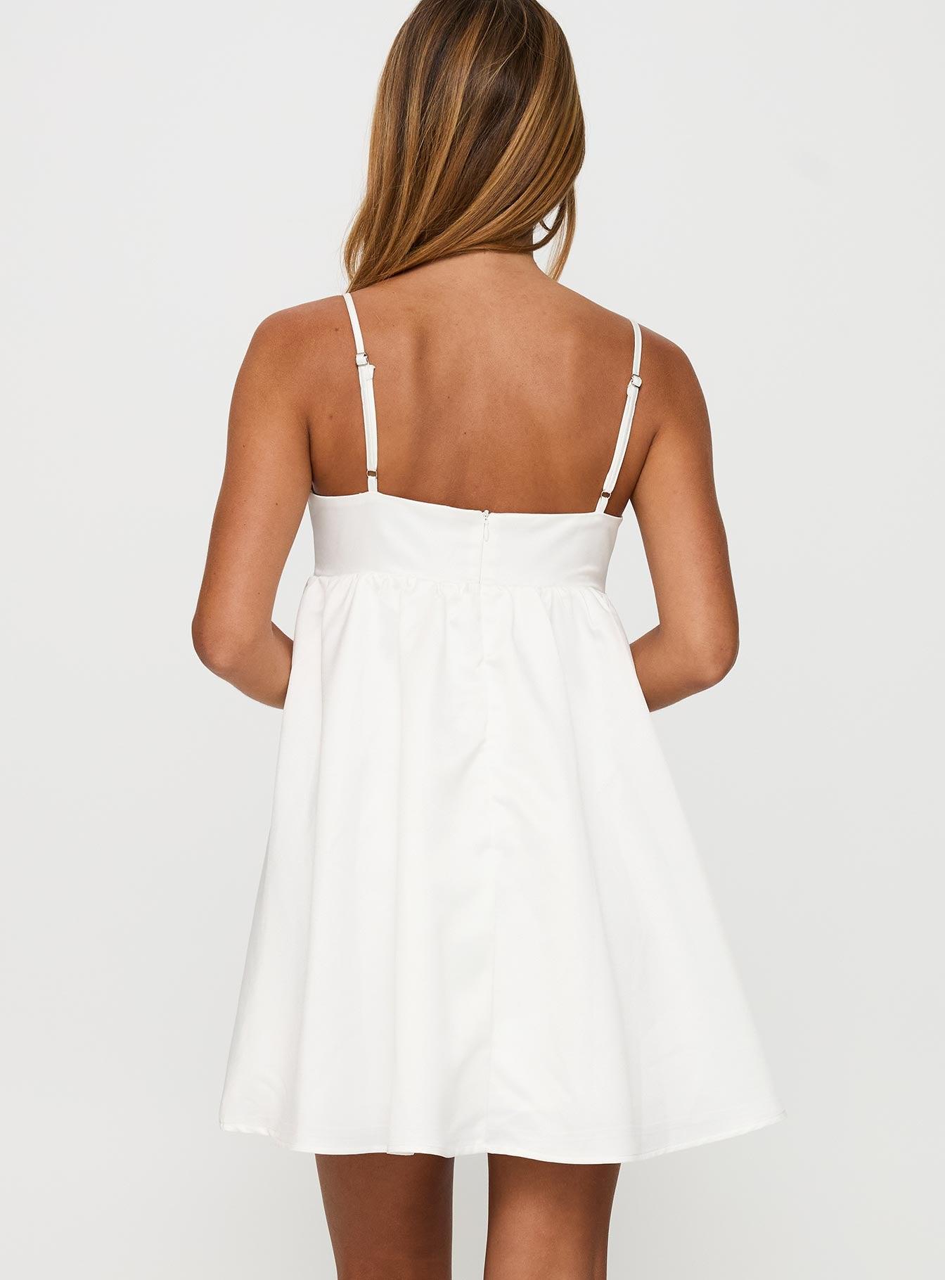 Wilmina Mini Dress White Product Image