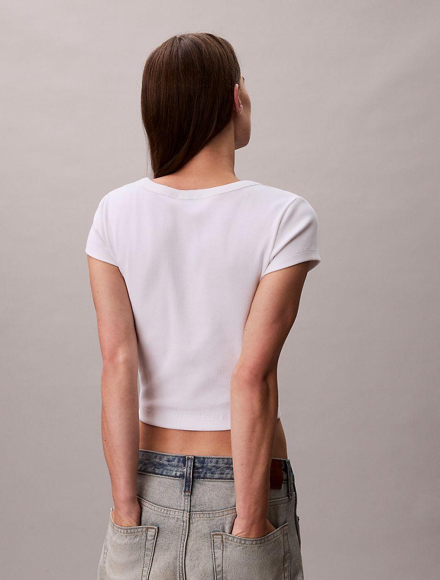 Woven Monologo Slim T-Shirt Product Image