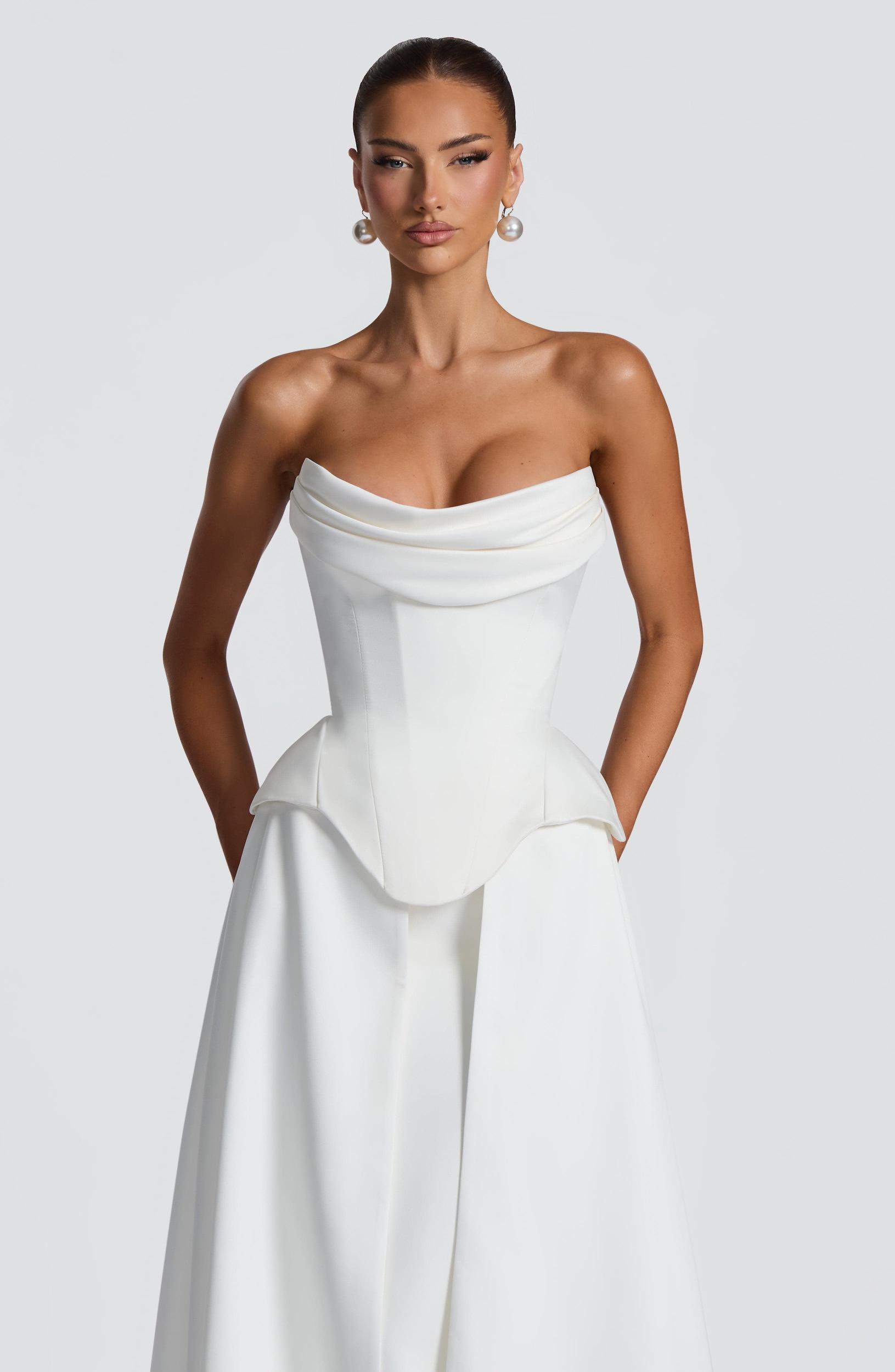 Jamila Corset - Ivory Product Image