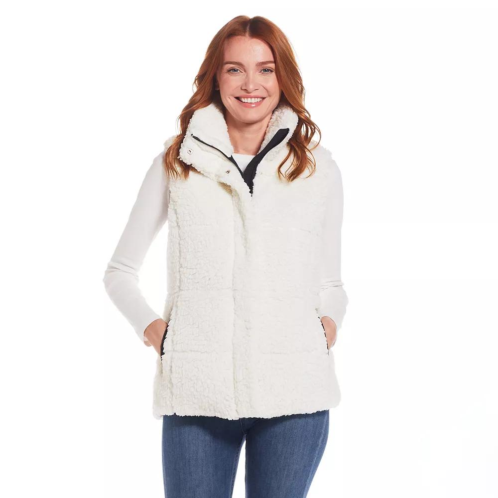 Women's Weathercast Sherpa Puffer Vest,  Product Image