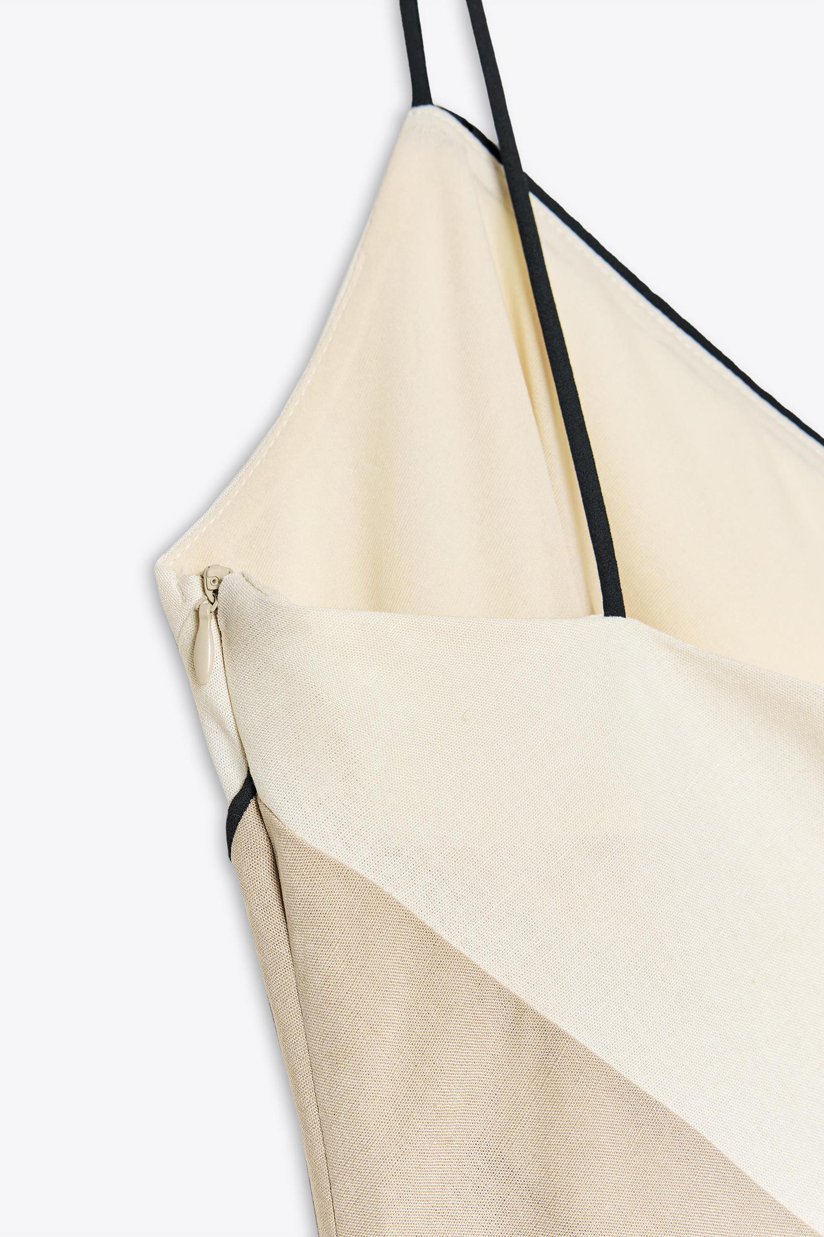 COMBINATION MIDI DRESS Product Image