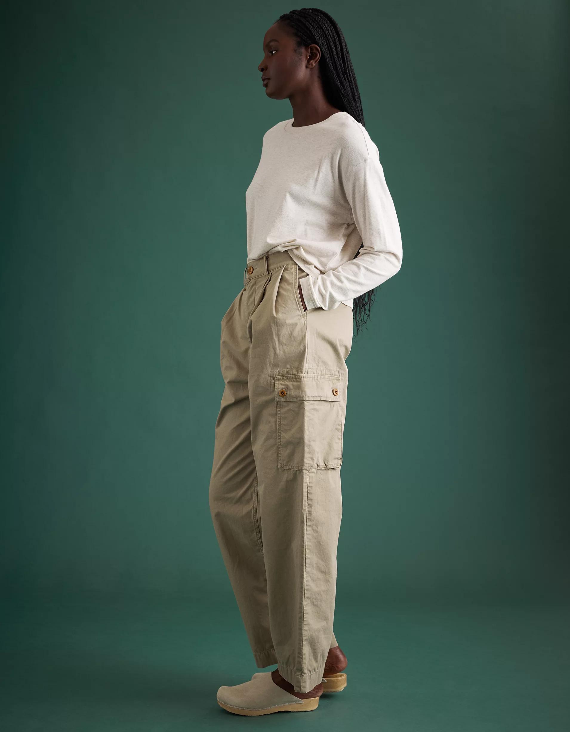 AE77 Premium Pleated Cargo Pant Product Image
