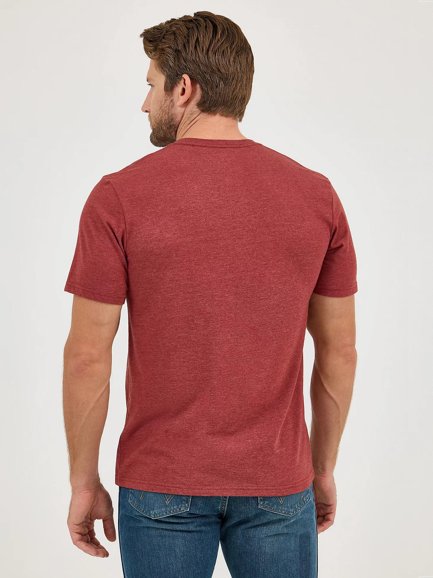Men's Wrangler Southwestern Logo Graphic T-Shirt in Madder Product Image