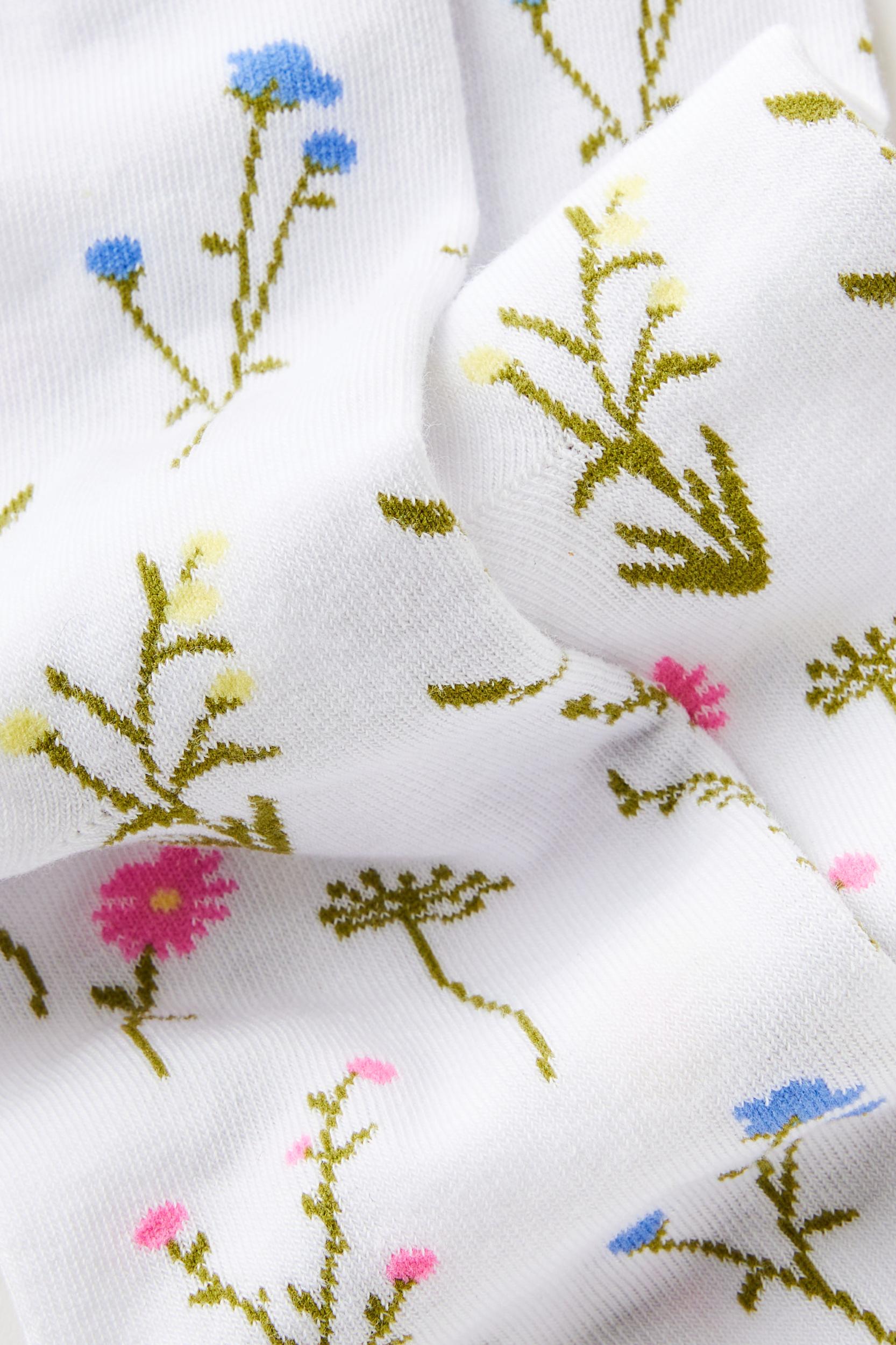 Floral Crew Sock Product Image