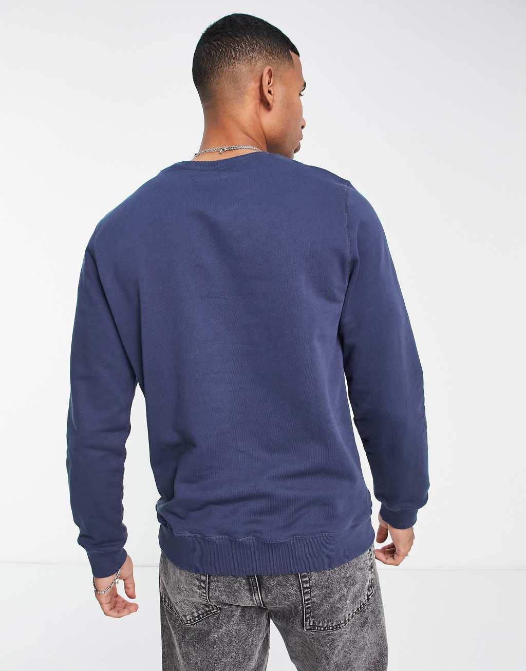 Scalpers Fade sweatshirt in navy Product Image