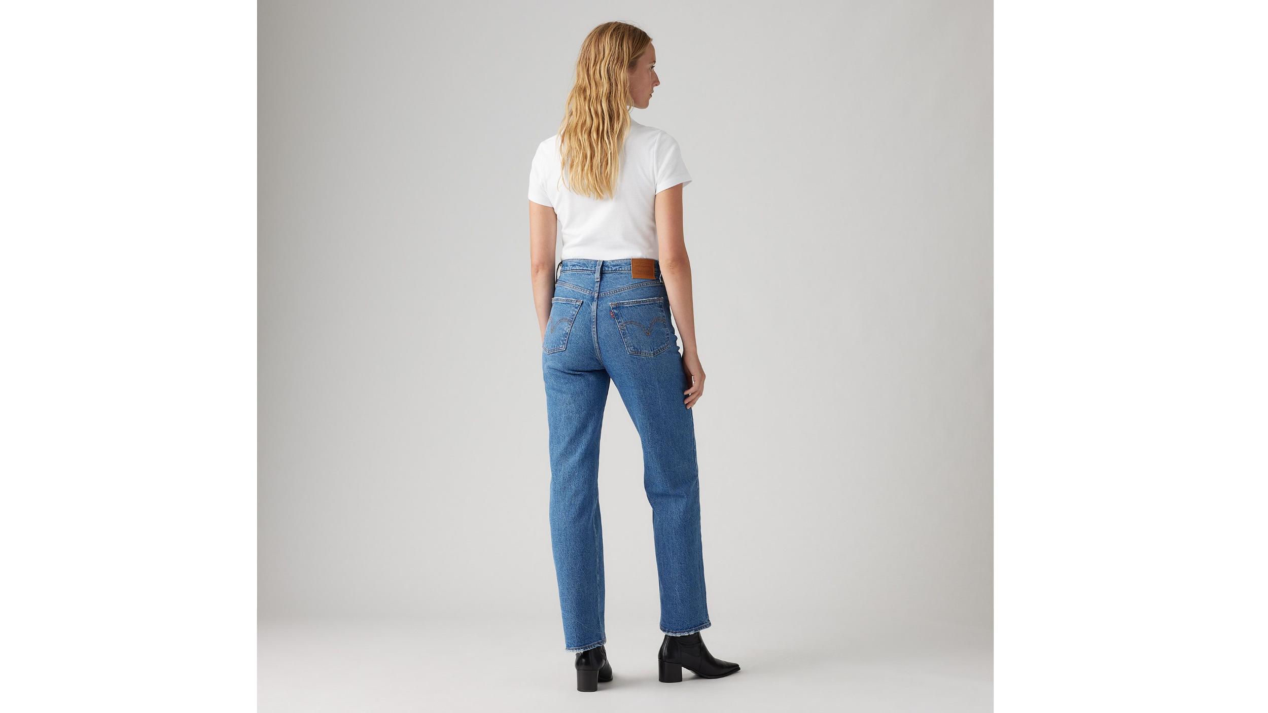 Ribcage Straight Ankle Women's Jeans Product Image