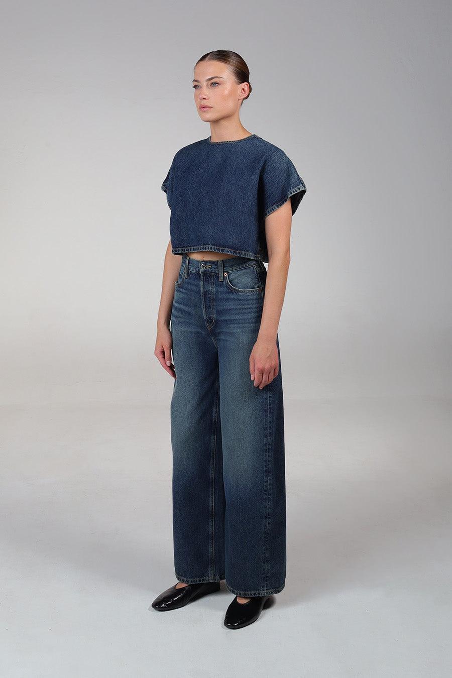 Aire Open Back Tee - Terranea Product Image