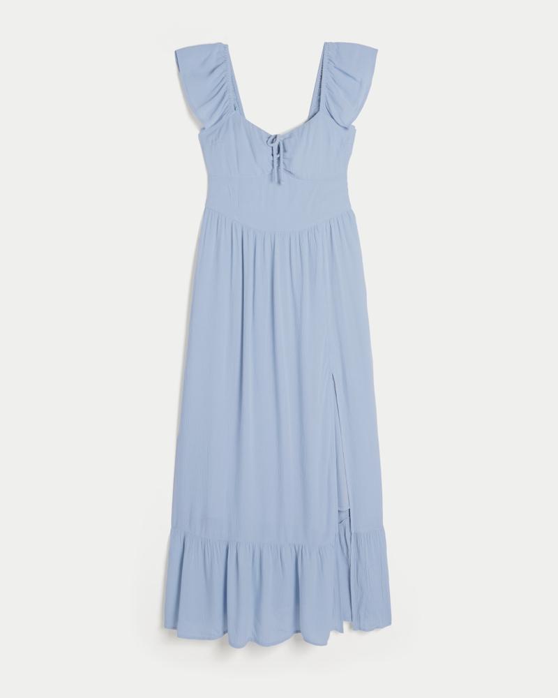 On/Off-the-Shoulder Maxi Dress Product Image