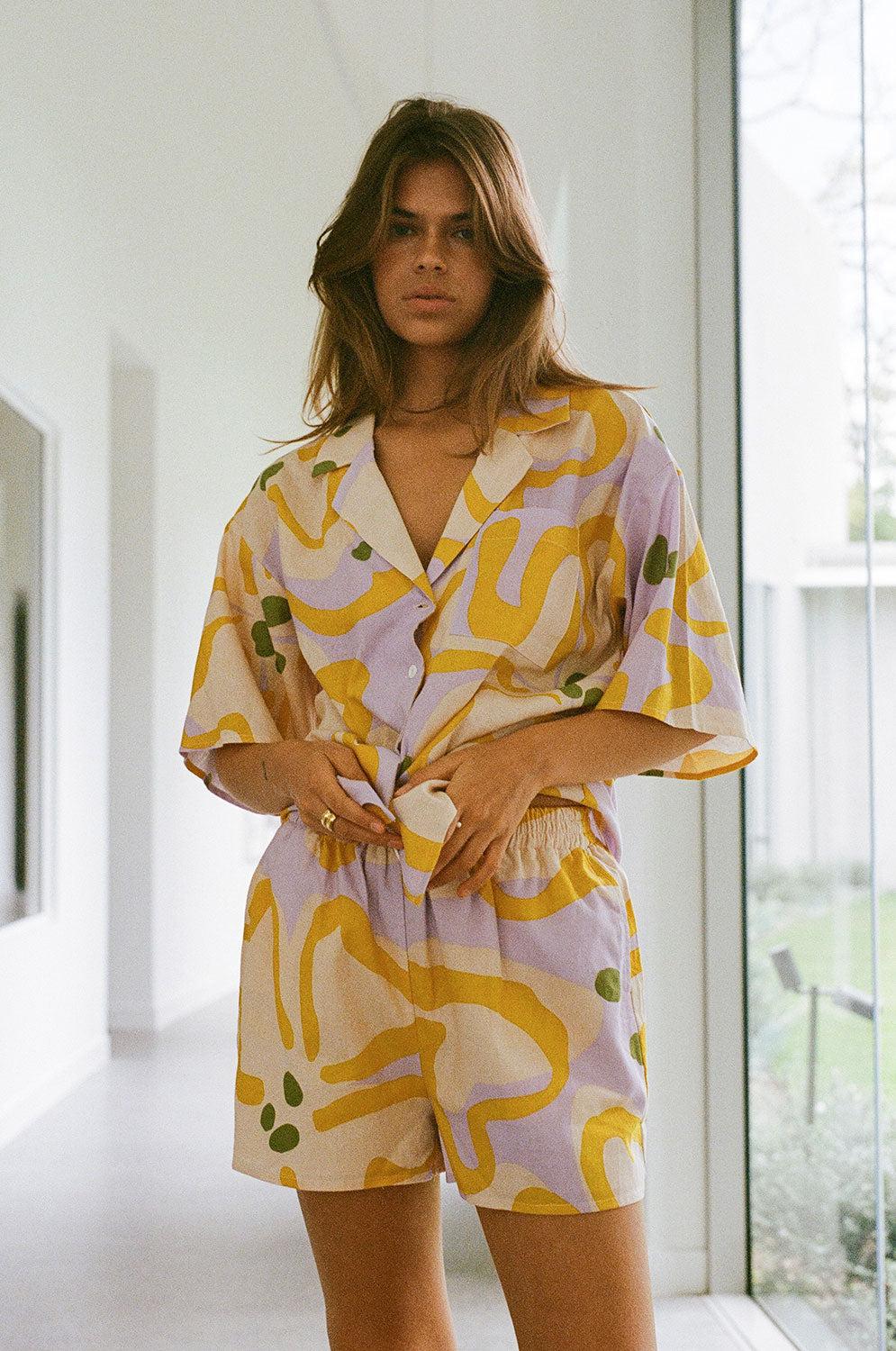 Thessy Top - Spot Floral Product Image