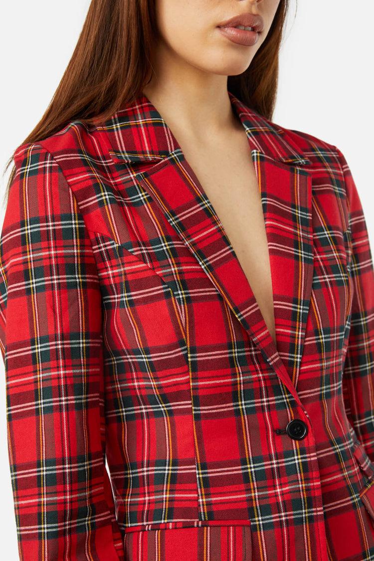 Chosen Tartan Blazer Product Image