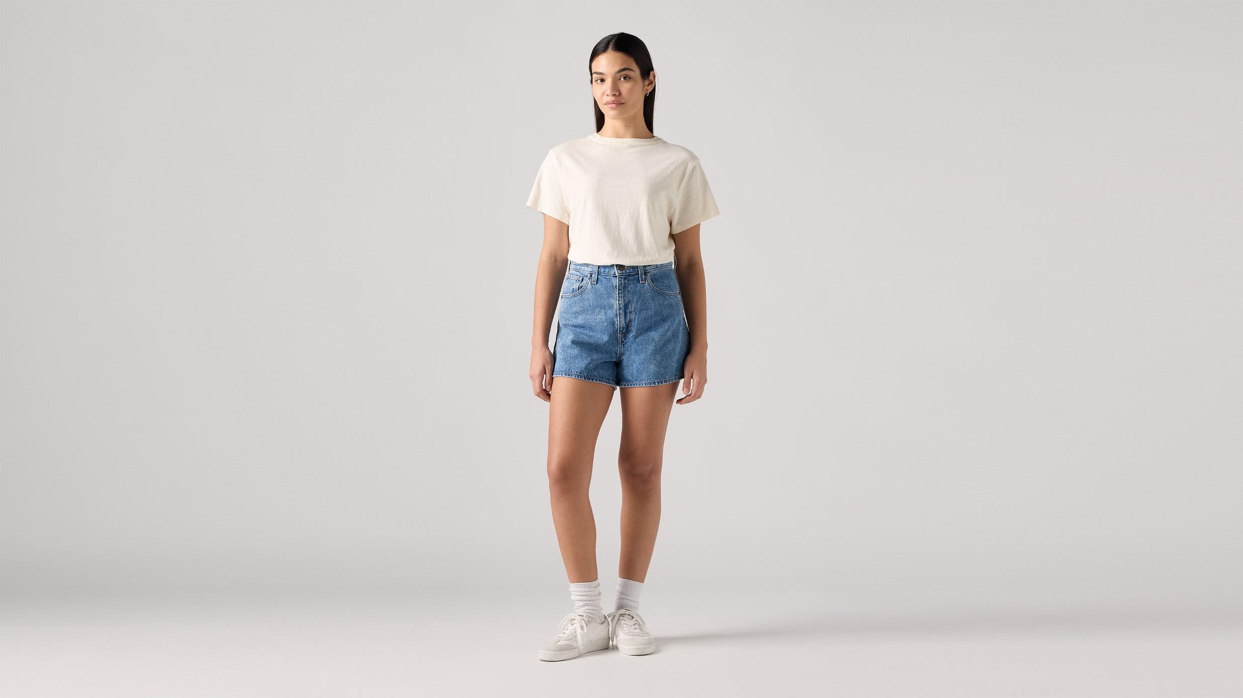 High Waisted Mom Women's Shorts Product Image