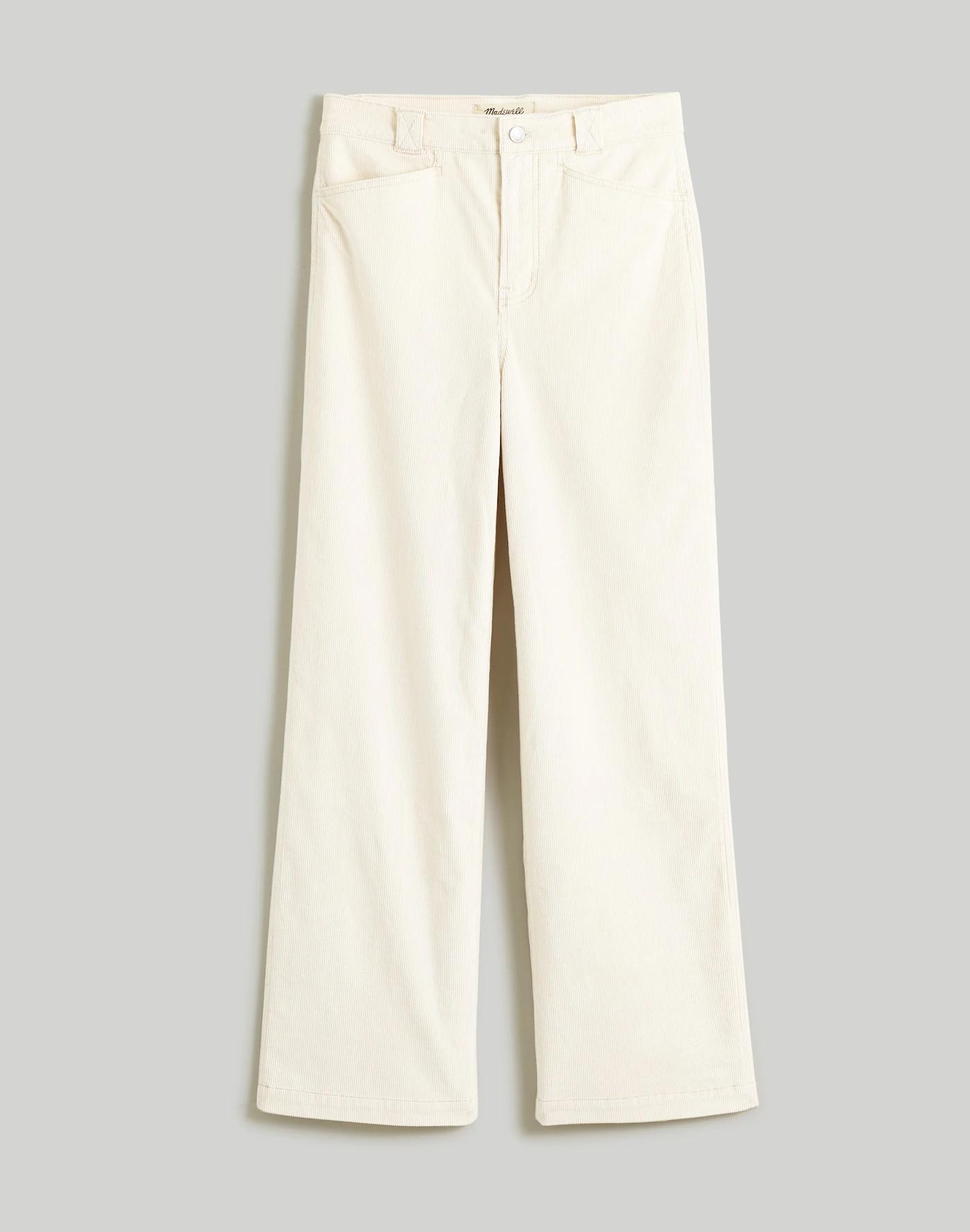 Petite Emmett 2.0 Wide-Leg Pants in Corduroy Product Image