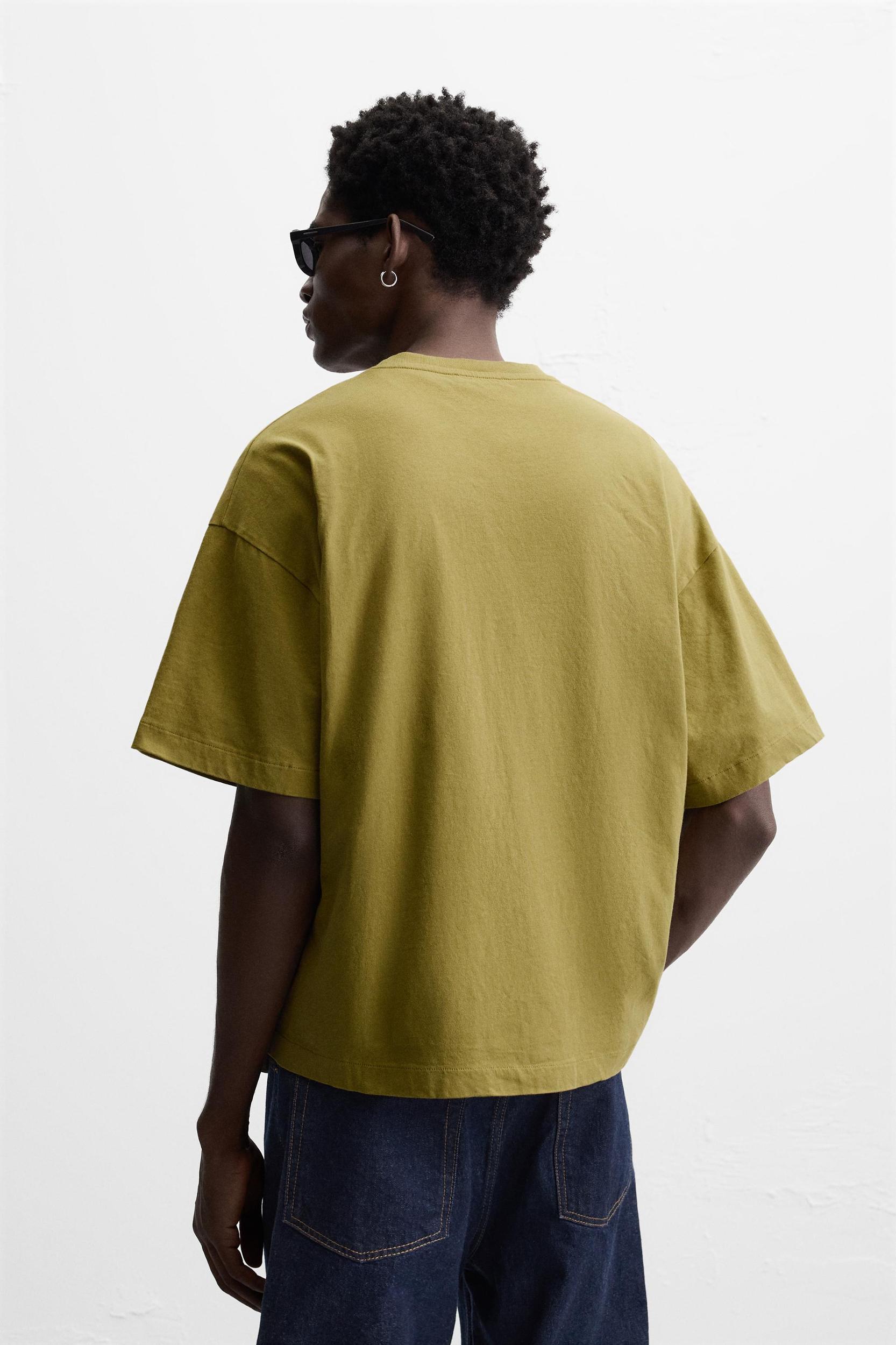 EMBROIDERED TEXT T-SHIRT Product Image