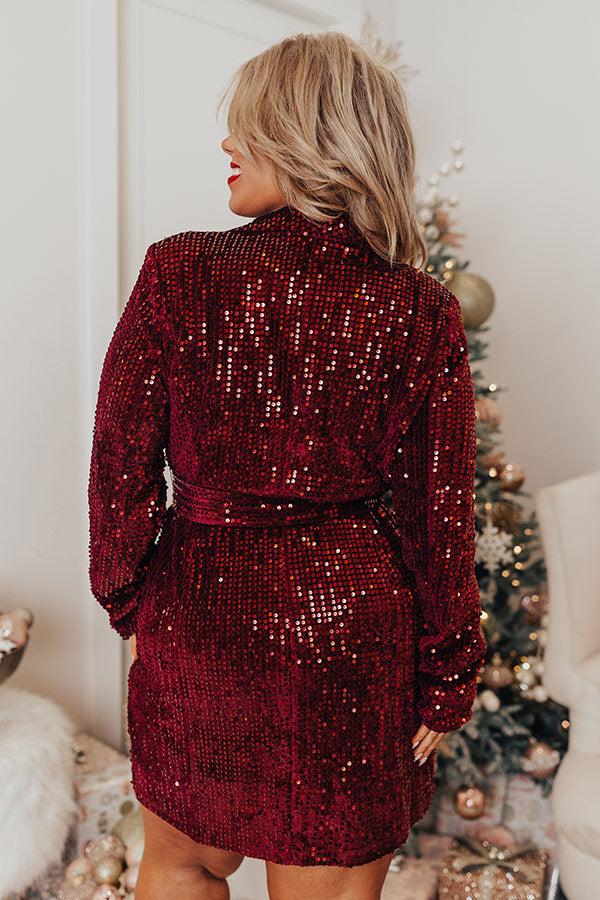 Special Treat Sequin Dress Curves Product Image