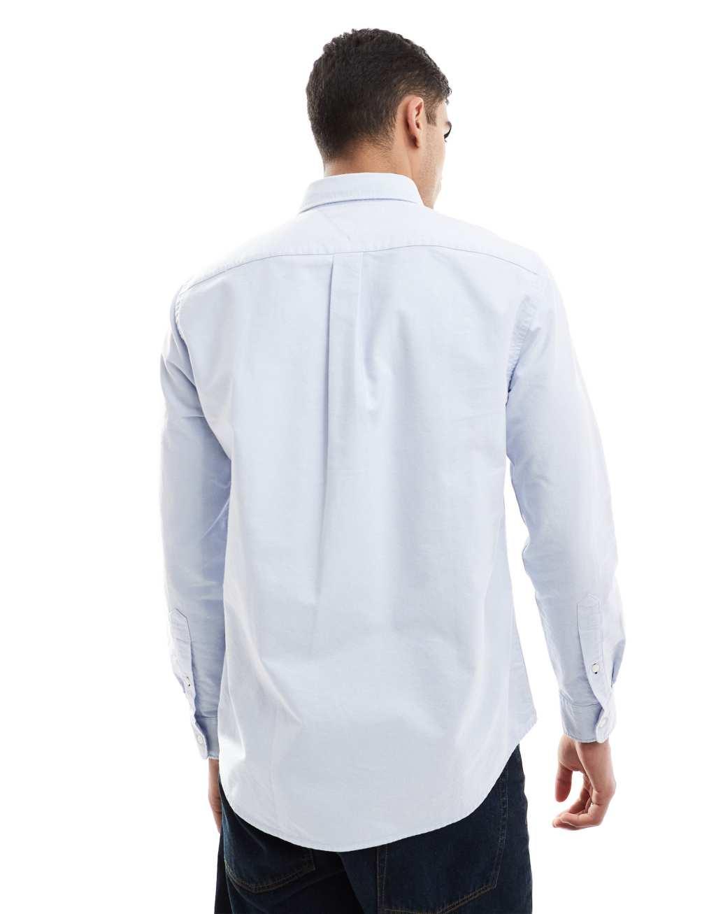 Tommy Hilfiger regular fit oxford shirt in pale blue Product Image